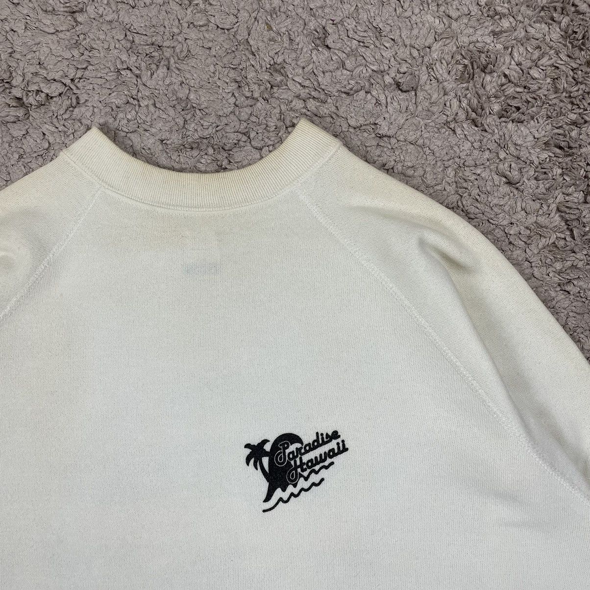 Vintage Vintage 80's Paradise Hawaii Booze Cruise Sweatshirt Size US XL / EU 56 / 4 - 12 Thumbnail