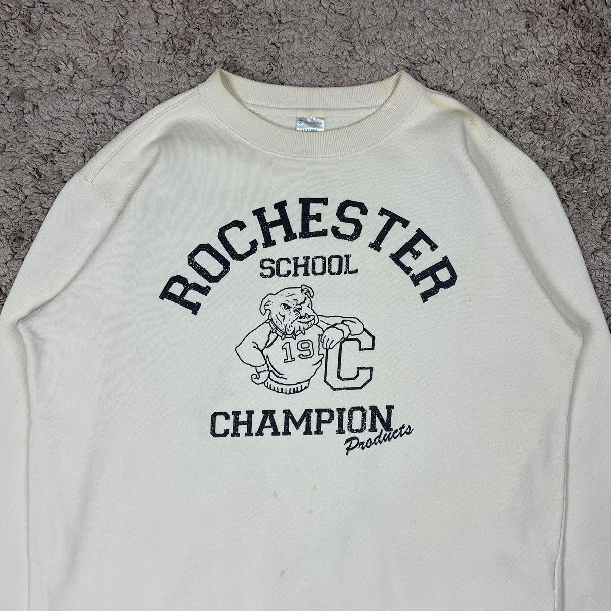 Champion Vintage Champion Rochester School Sweatshirt Size US L / EU 52-54 / 3 - 5 Thumbnail