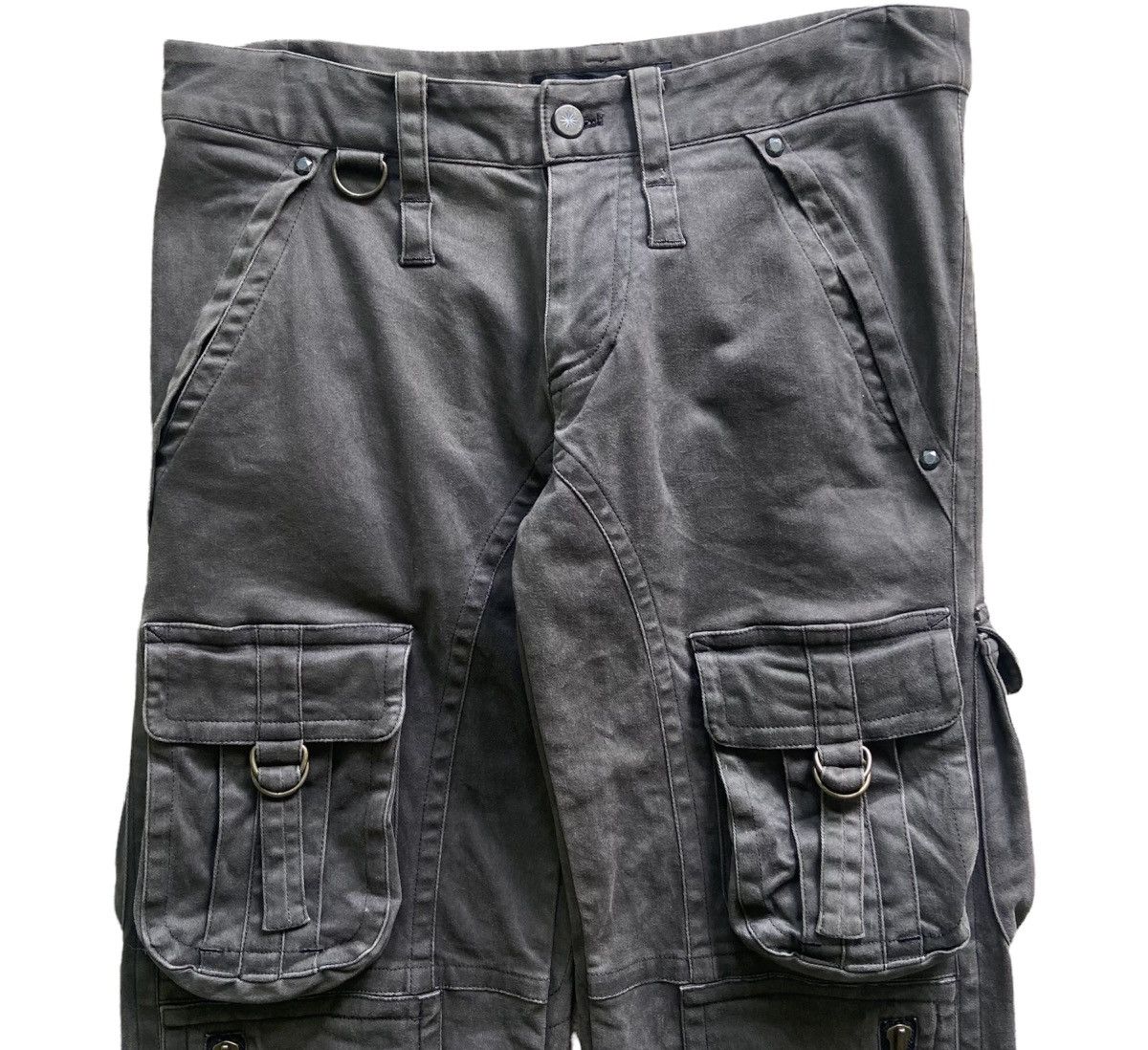 Japanese Brand Genetic Manipulation Multi Pocket Cargo Pants Size US 30 / EU 46 - 2 Thumbnail