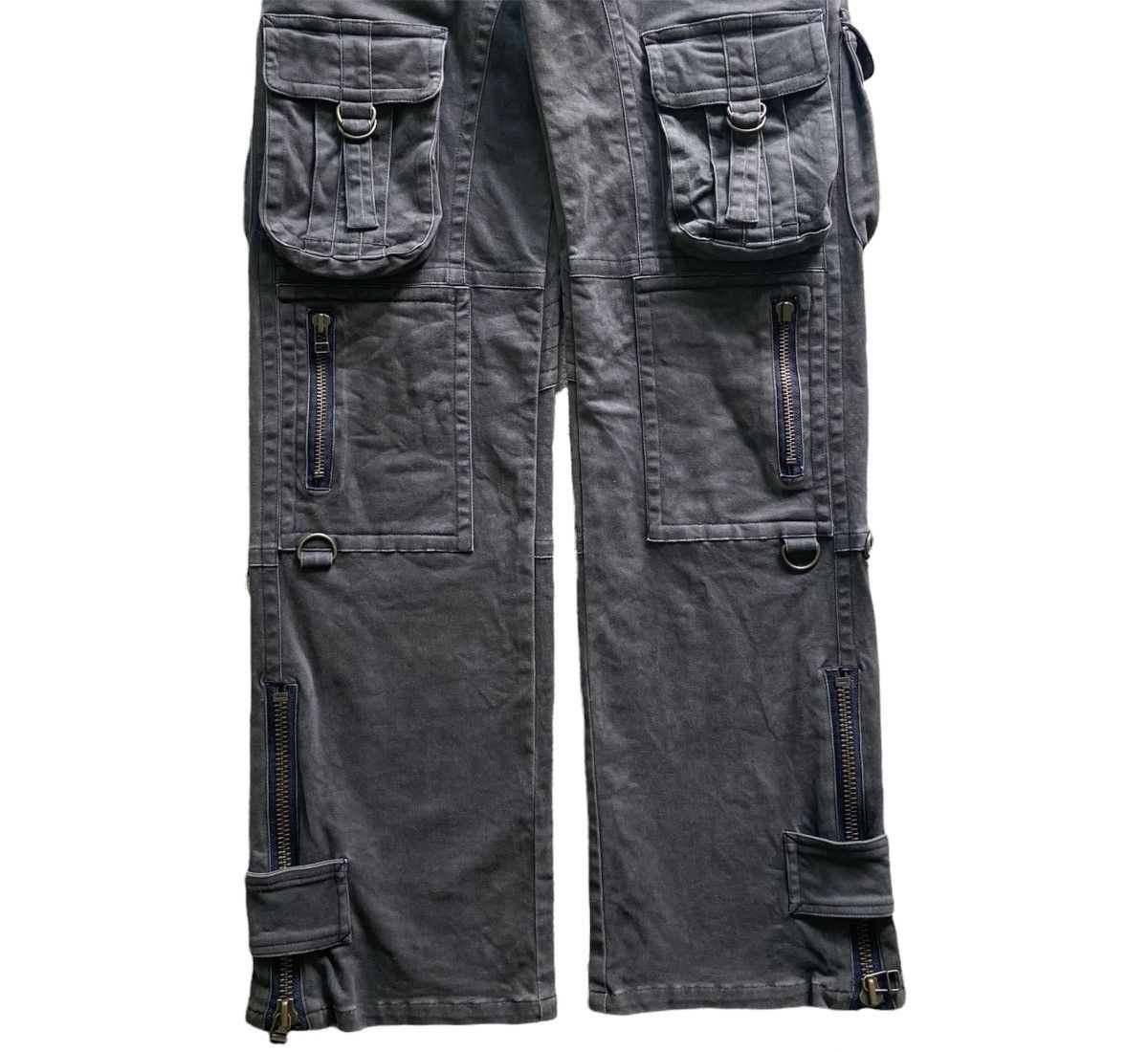 Japanese Brand Genetic Manipulation Multi Pocket Cargo Pants Size US 30 / EU 46 - 3 Thumbnail