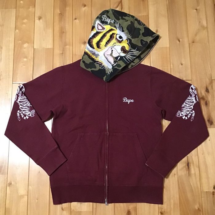 Bape sales tiger embroidery