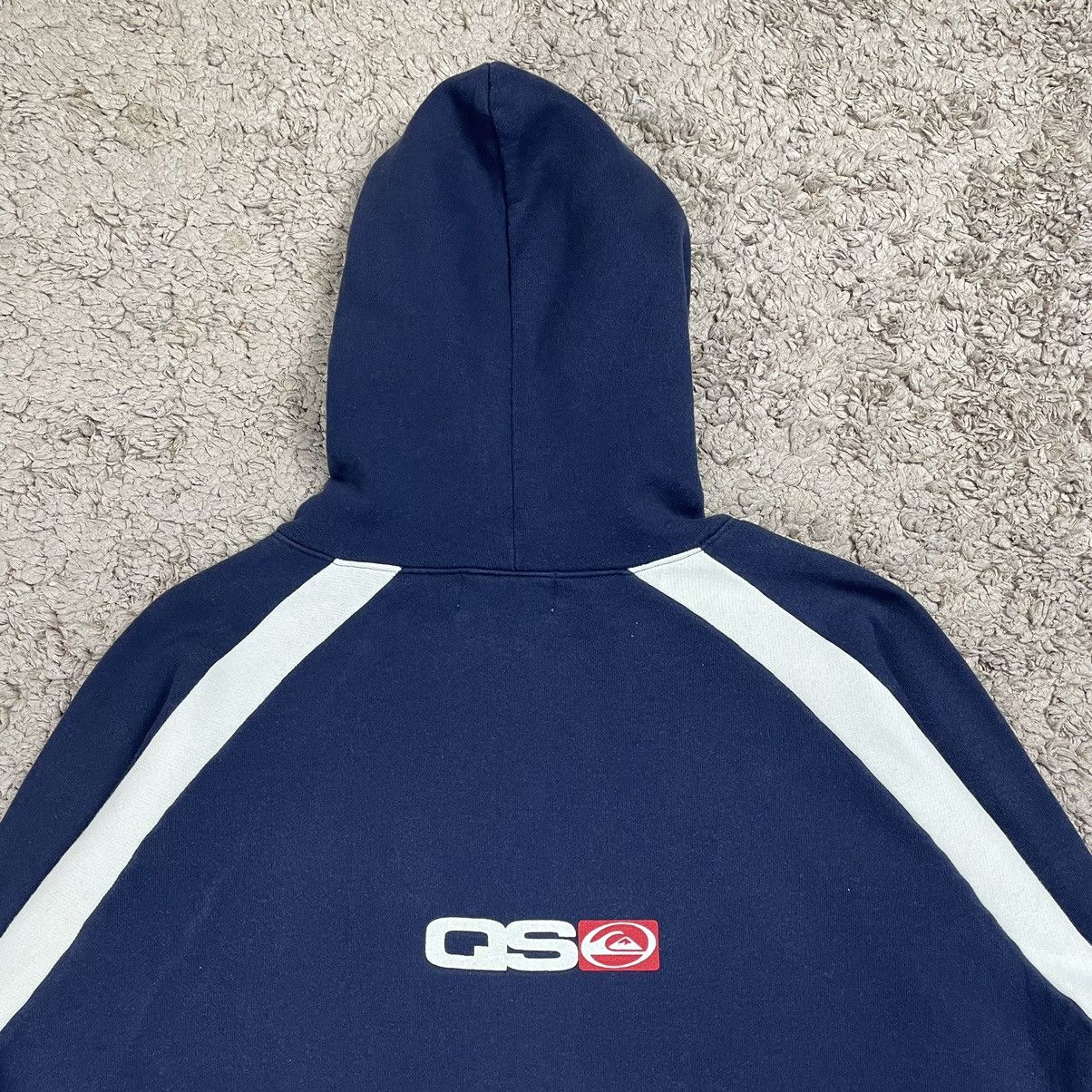 Quiksilver Vintage Quiksilver Centre Logo Hoodie Size US L / EU 52-54 / 3 - 8 Thumbnail