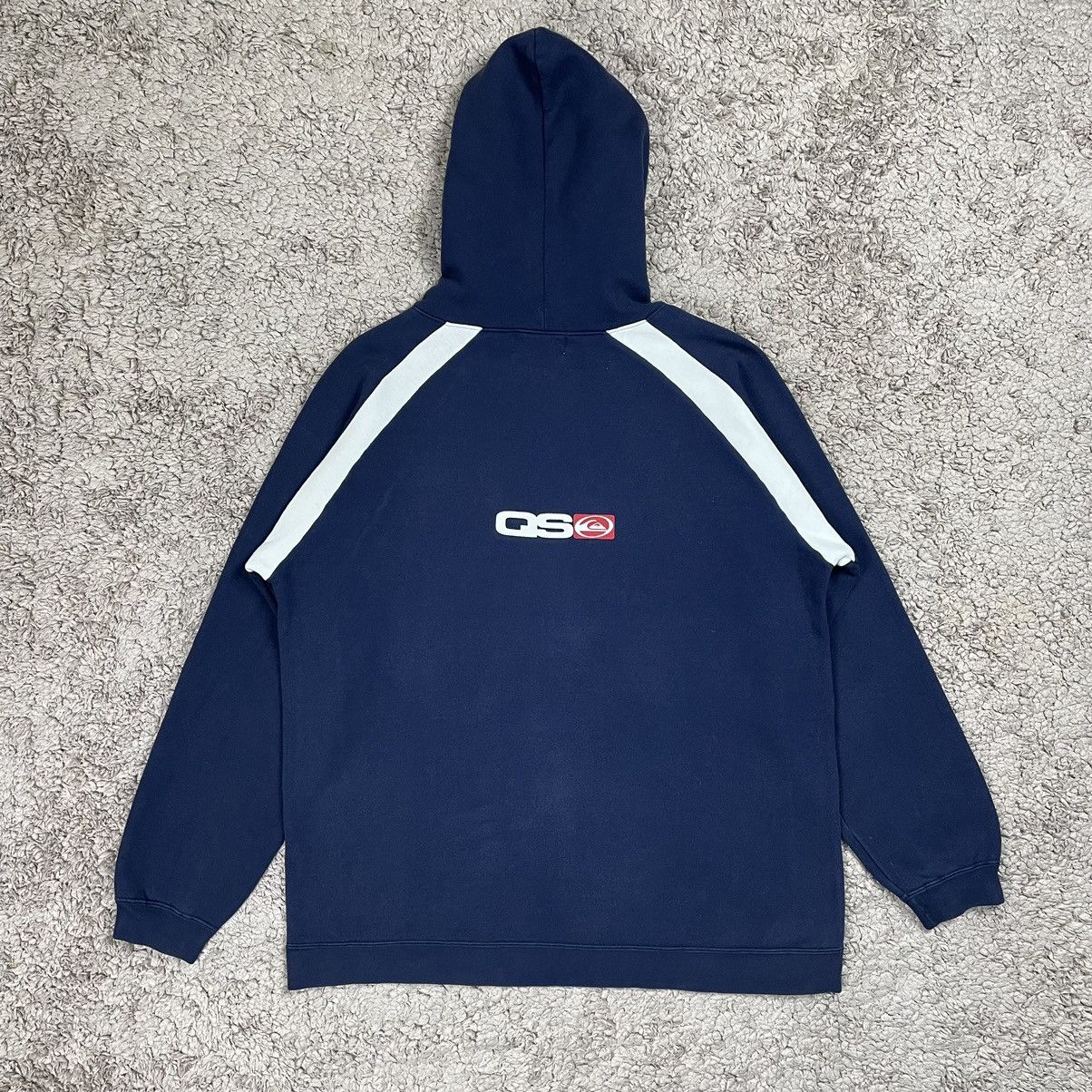 Quiksilver Vintage Quiksilver Centre Logo Hoodie Size US L / EU 52-54 / 3 - 2 Thumbnail