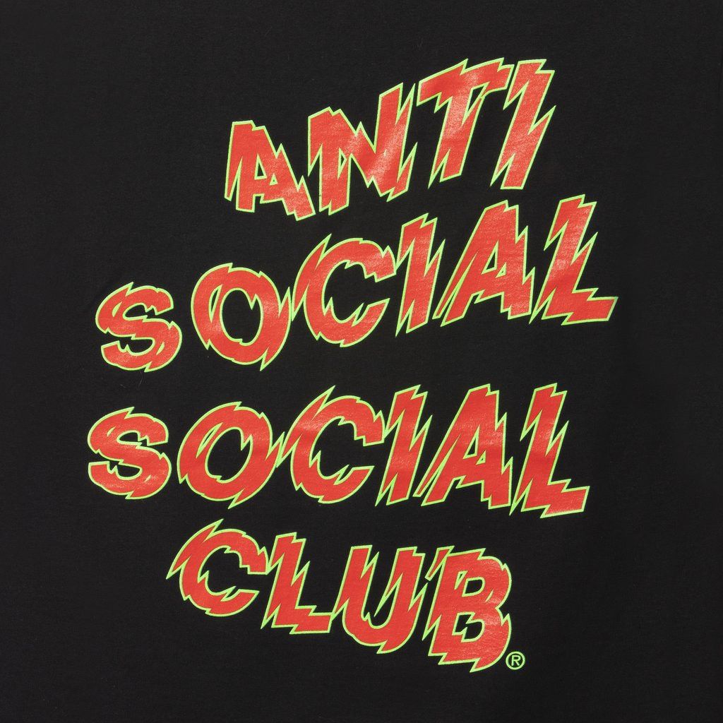 Anti Social Social Club DS SS21 ASSC Maniac Black Tee in hand Bape Kith CPFM KAWS Size US L / EU 52-54 / 3 - 2 Thumbnail