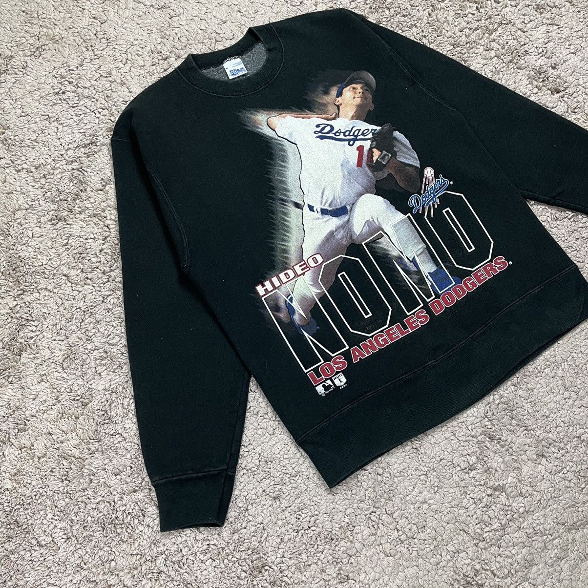 MLB Vintage Dodgers Hideo Nomo Sweatshirt Size US M / EU 48-50 / 2 - 3 Thumbnail