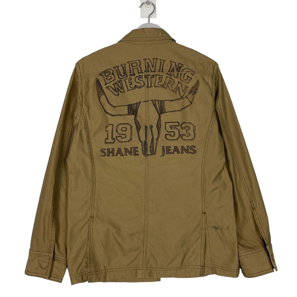 Beauty Beast × Hysteric Glamour × Japanese Brand 💥Japan Shane Jeans M65 Field Type 2 Button Jacket Size US M / EU 48-50 / 2 - 9 Thumbnail