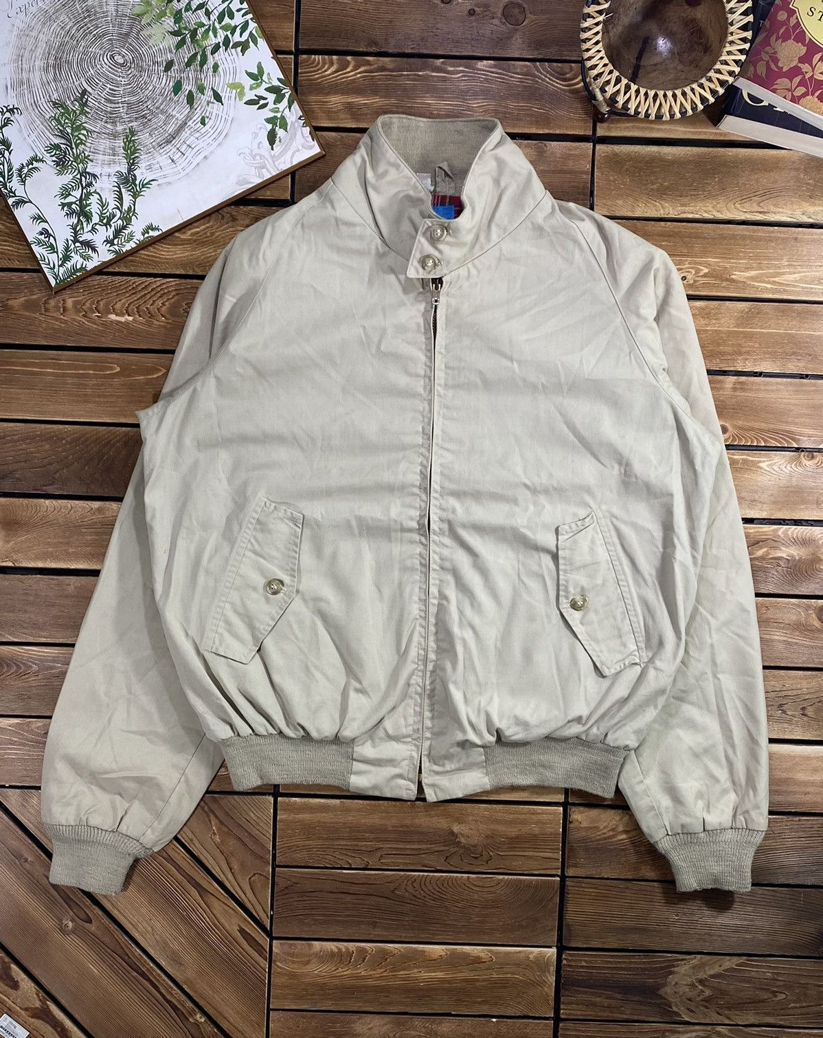 Japanese Brand × Vintage Vintage Japanese Brand Bomber Light Jacket British Size M Size US M / EU 48-50 / 2 - 2 Thumbnail