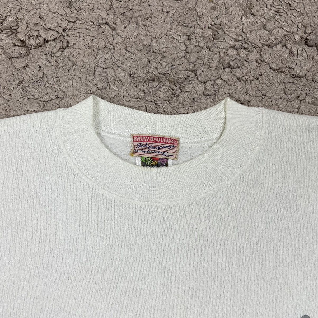Fruit Of The Loom Vintage 1991 Ted Company 'TEDDY' Sweatshirt Size US M / EU 48-50 / 2 - 9 Thumbnail