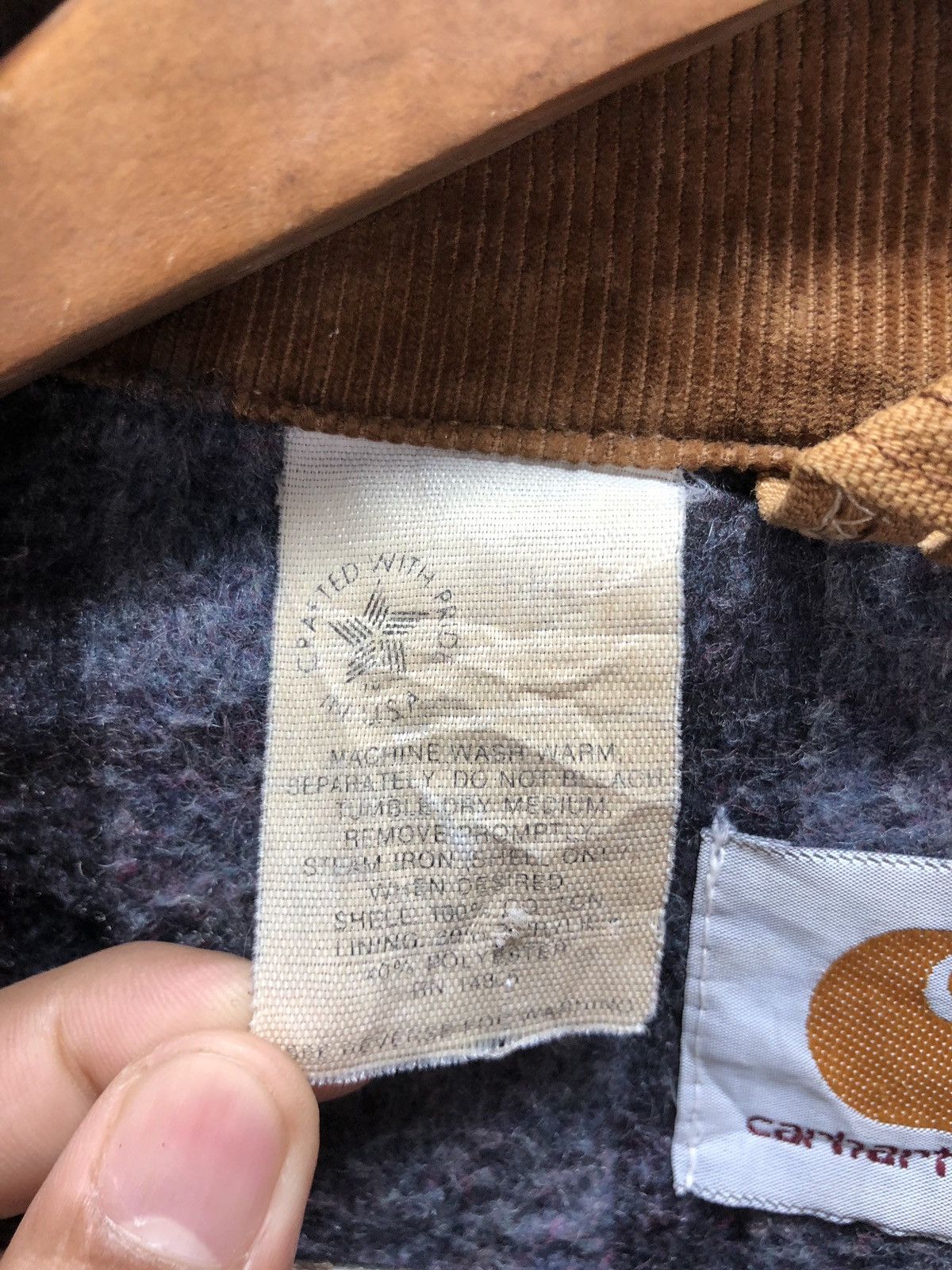 Carhartt Vintage Carhatt Workwear Jacket Made In cw21 Size US L / EU 52-54 / 3 - 9 Thumbnail