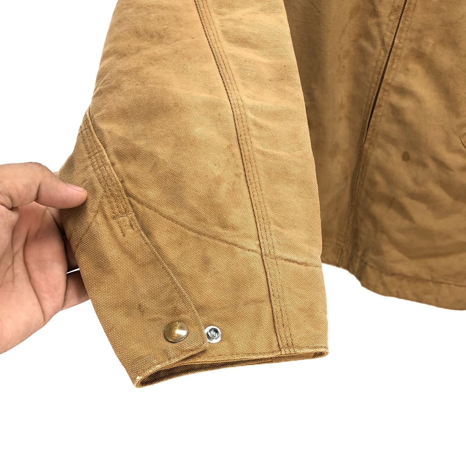 Carhartt Vintage Carhatt Workwear Jacket Made In cw21 Size US L / EU 52-54 / 3 - 7 Thumbnail