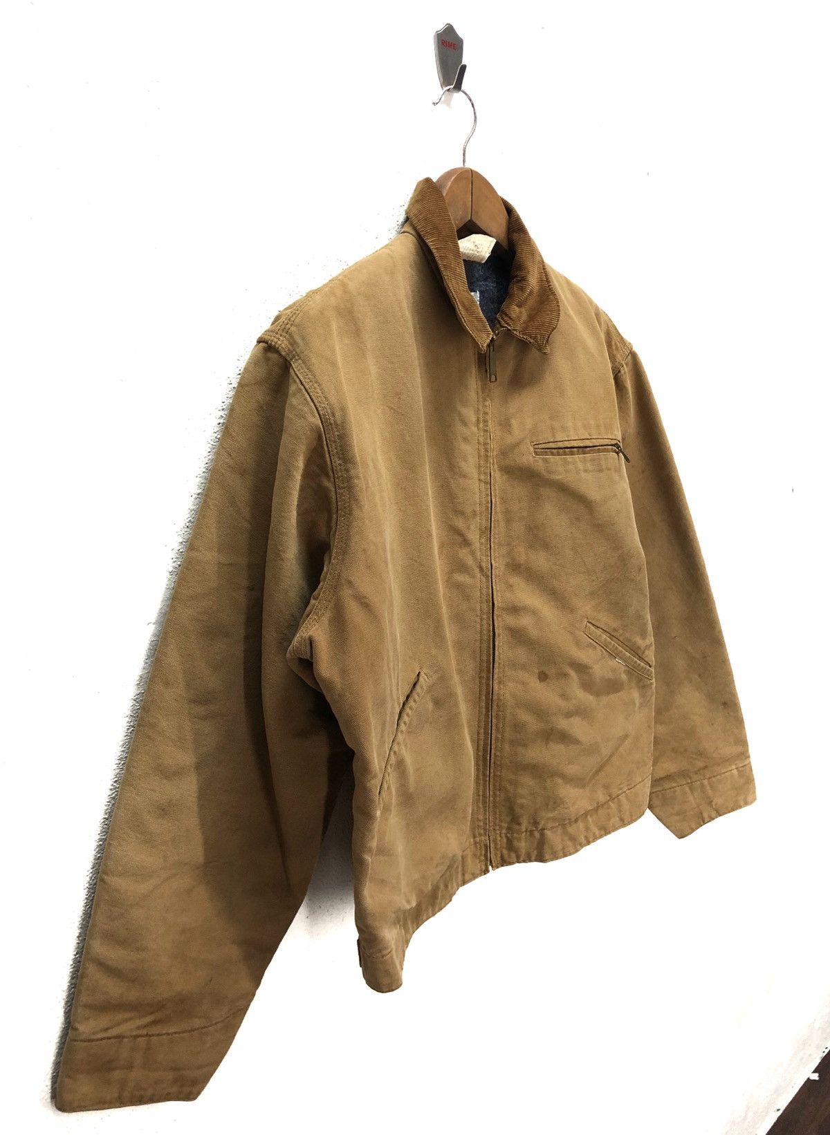 Carhartt Vintage Carhatt Workwear Jacket Made In cw21 Size US L / EU 52-54 / 3 - 4 Thumbnail
