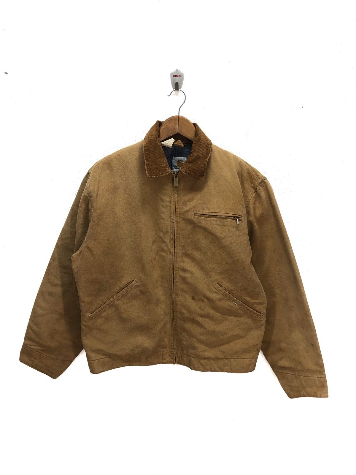 Carhartt Vintage Carhatt Workwear Jacket Made In cw21 Size US L / EU 52-54 / 3 - 1 Thumbnail