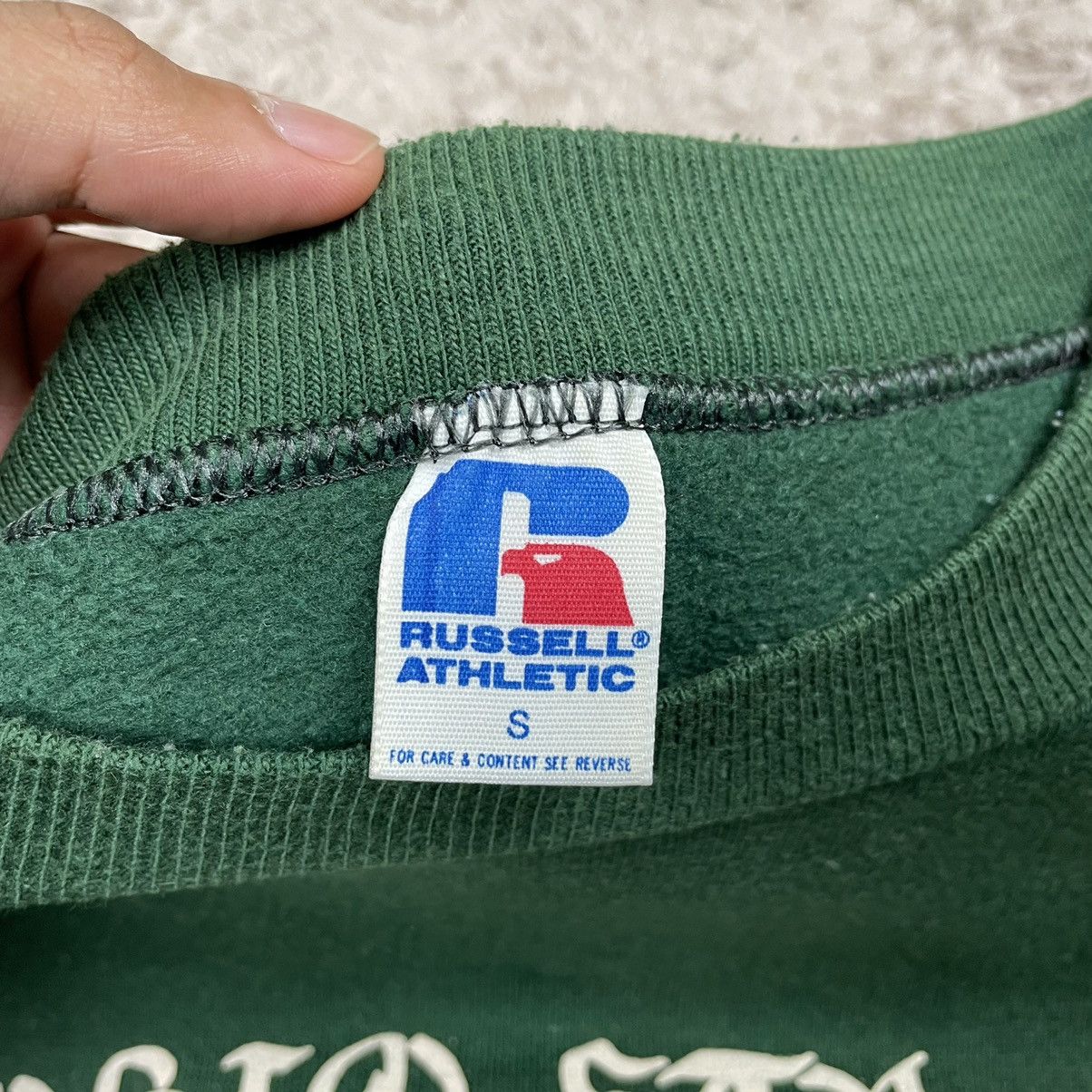 Russell Athletic Vintage 80's Ohio State College Sweatshirt Size US S / EU 44-46 / 1 - 11 Thumbnail