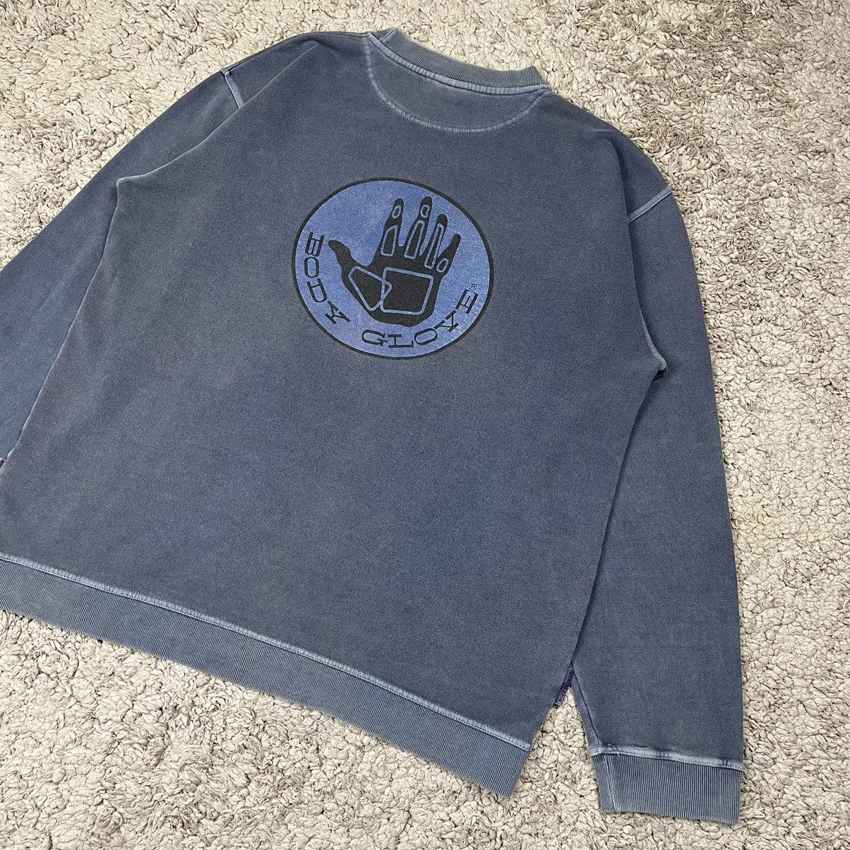 Body Glove Vintage Faded Body Glove Big Logo Sweatshirt Size US L / EU 52-54 / 3 - 4 Thumbnail