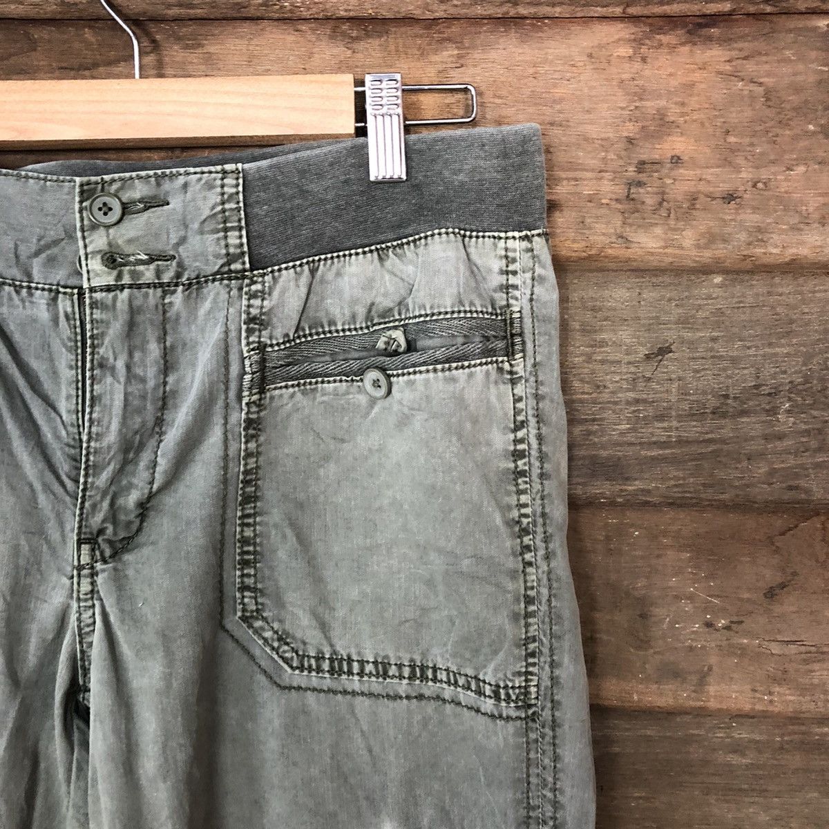 Faded Glory × Uniqlo Uniqlo faded Green jogger Cargo Pants #6934 Size US 30 / EU 46 - 5 Thumbnail