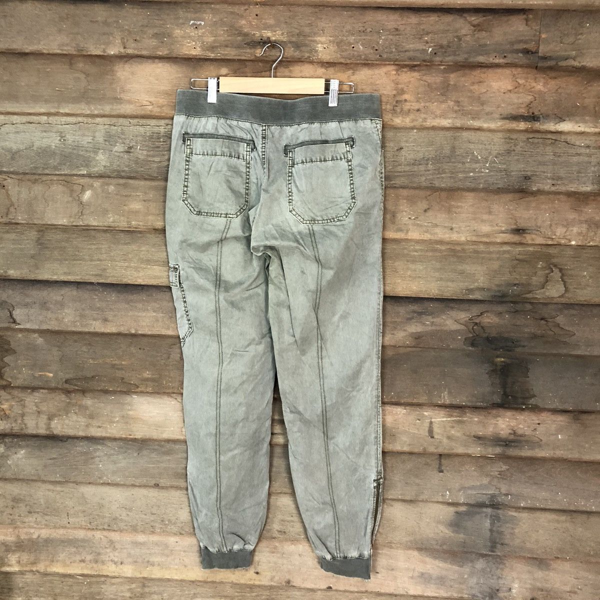 Faded Glory × Uniqlo Uniqlo faded Green jogger Cargo Pants #6934 Size US 30 / EU 46 - 9 Thumbnail