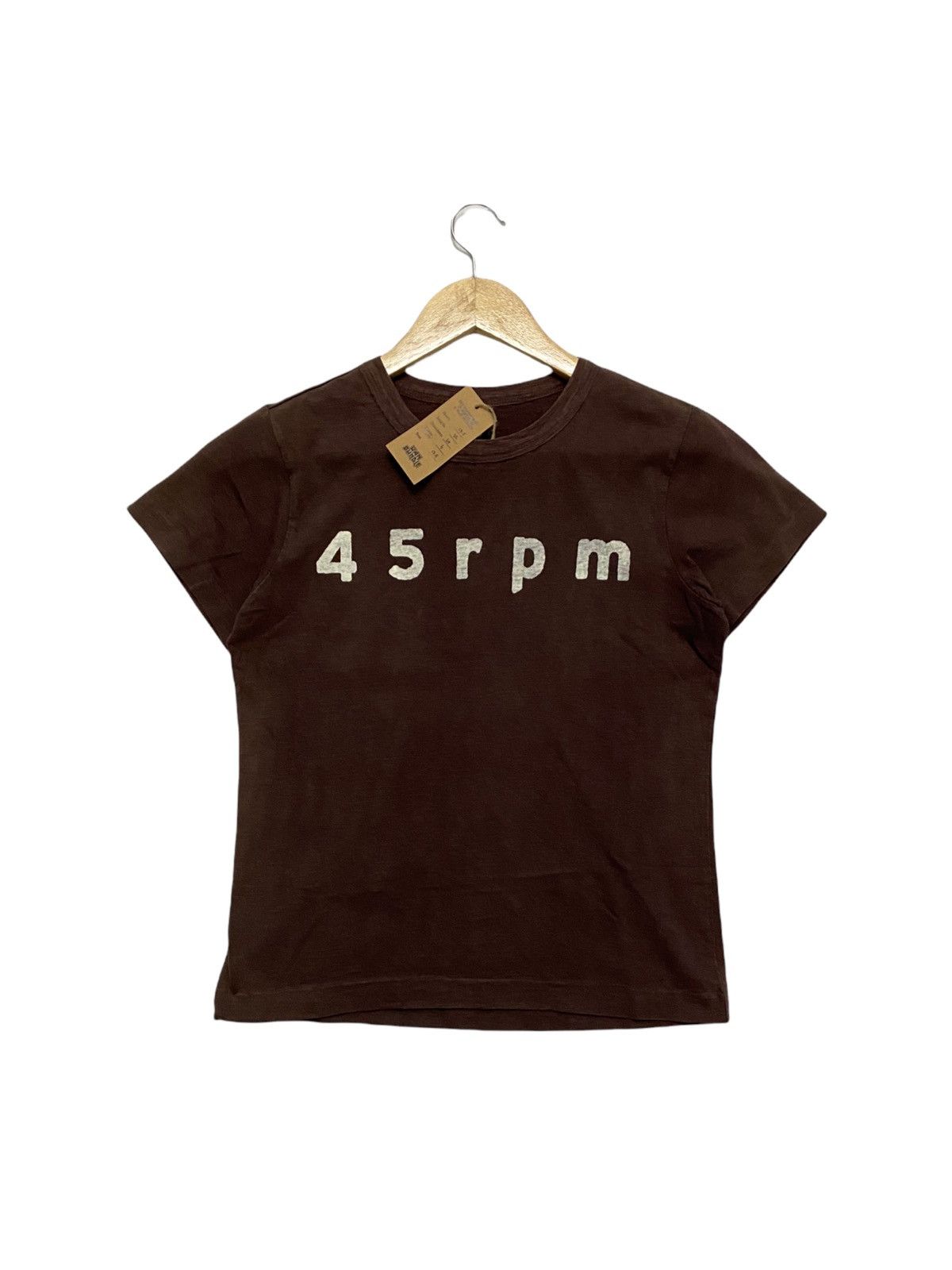 45rpm 45RPM Short Sleeve Tee Shirt Size XS / US 0-2 / IT 36-38 - 1 Thumbnail