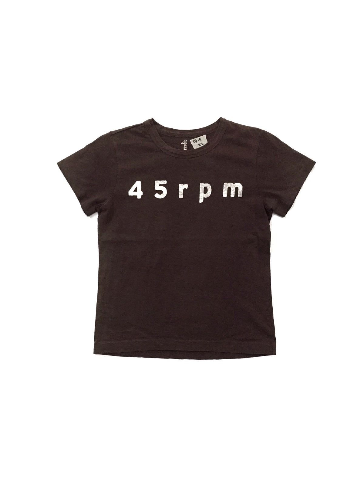 45rpm 45RPM Short Sleeve Tee Shirt Size XS / US 0-2 / IT 36-38 - 2 Thumbnail