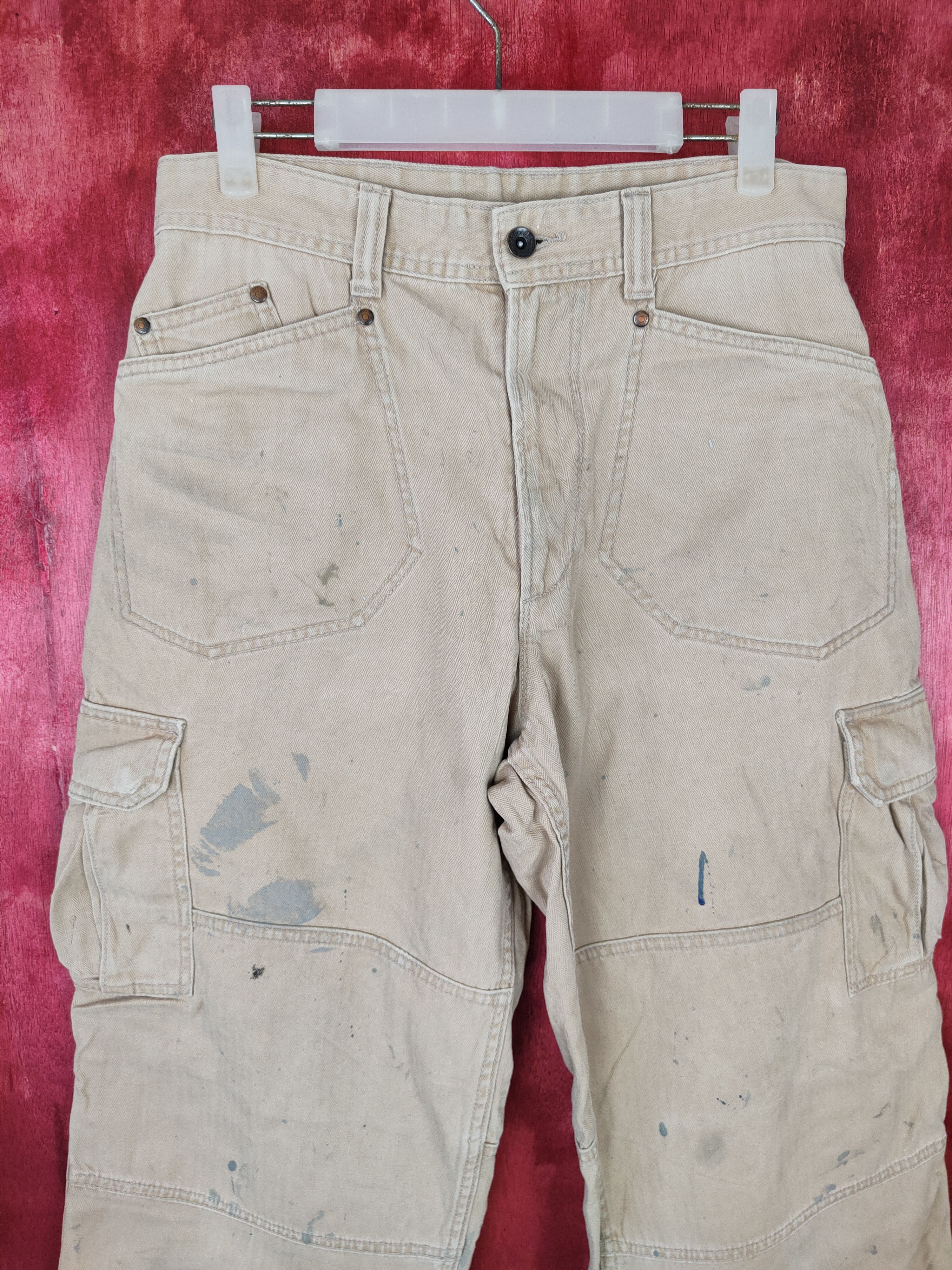Japanese Brand × Vintage Even River Brown Multi Pocket Tactical Cargo Pants #4910 Size US 30 / EU 46 - 2 Thumbnail