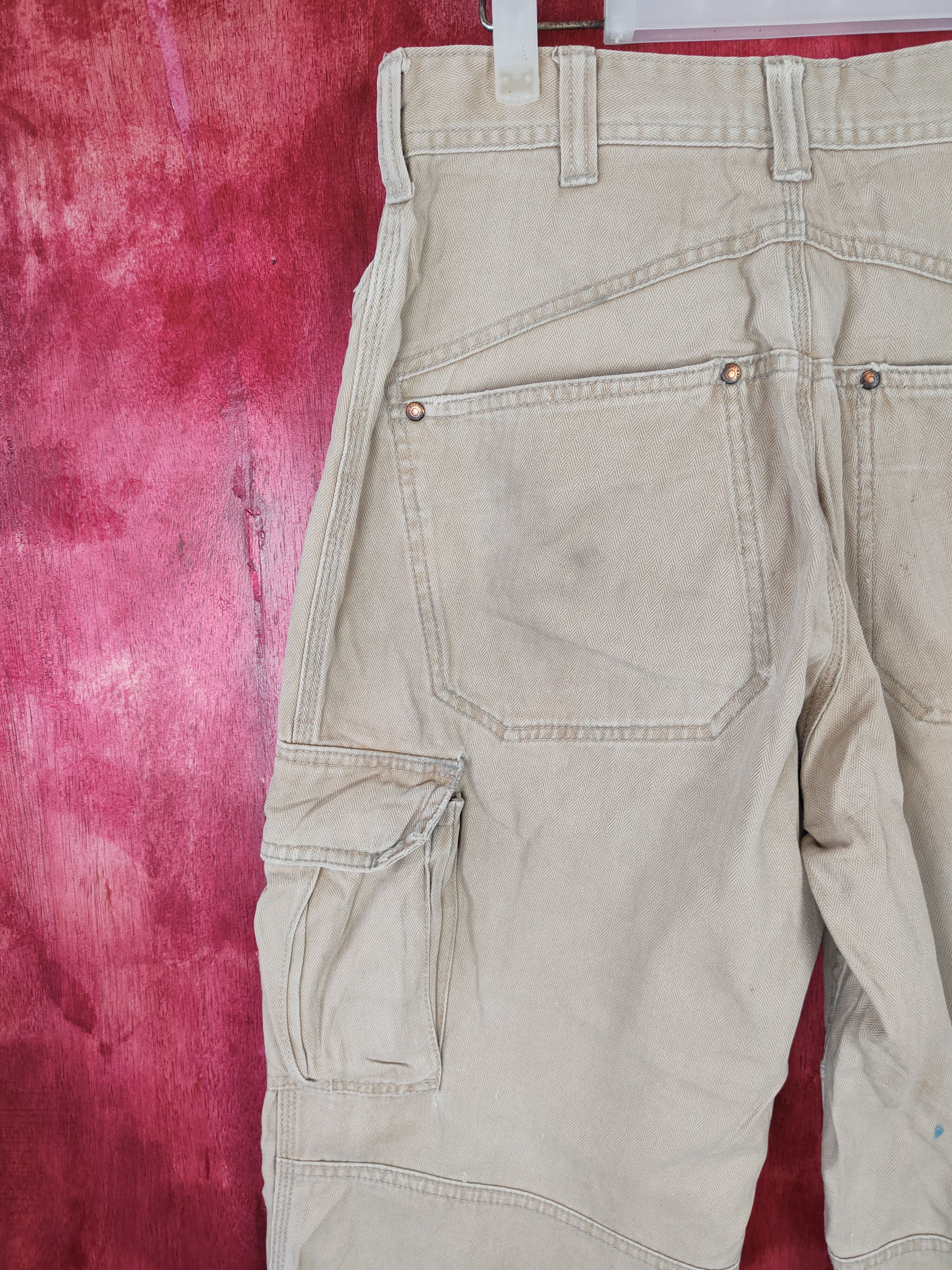Japanese Brand × Vintage Even River Brown Multi Pocket Tactical Cargo Pants #4910 Size US 30 / EU 46 - 8 Thumbnail