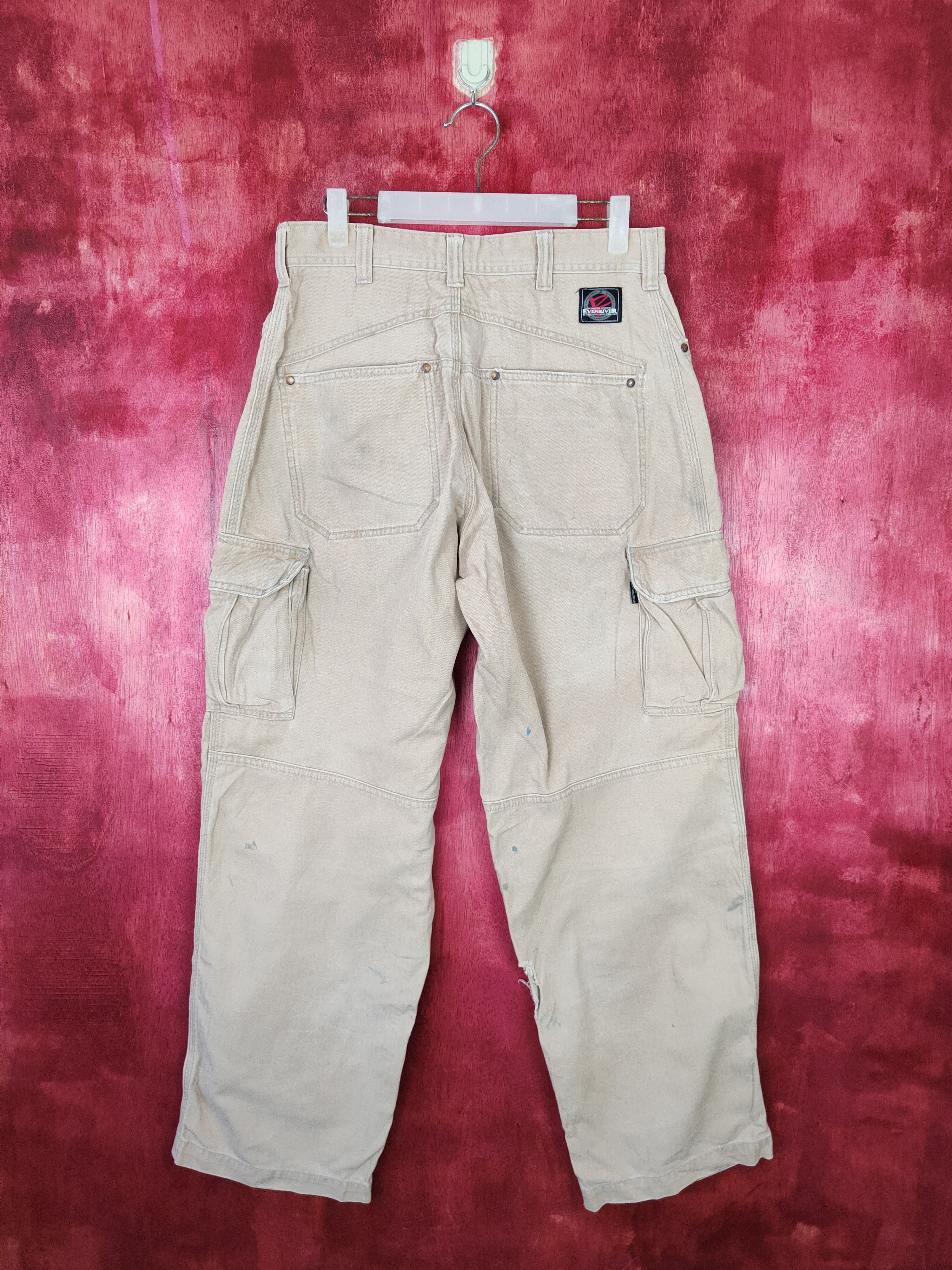 Japanese Brand × Vintage Even River Brown Multi Pocket Tactical Cargo Pants #4910 Size US 30 / EU 46 - 7 Thumbnail