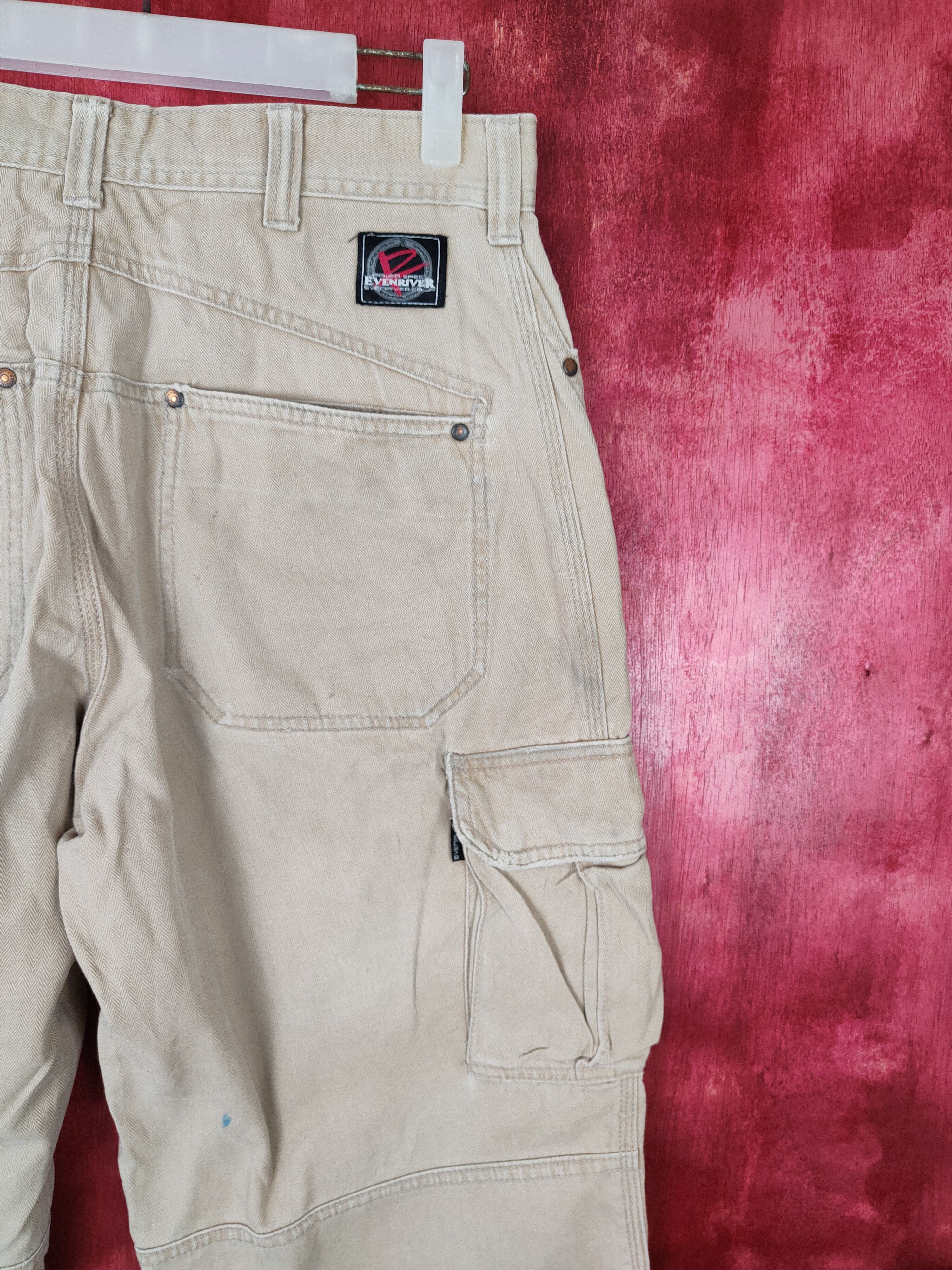 Japanese Brand × Vintage Even River Brown Multi Pocket Tactical Cargo Pants #4910 Size US 30 / EU 46 - 11 Thumbnail