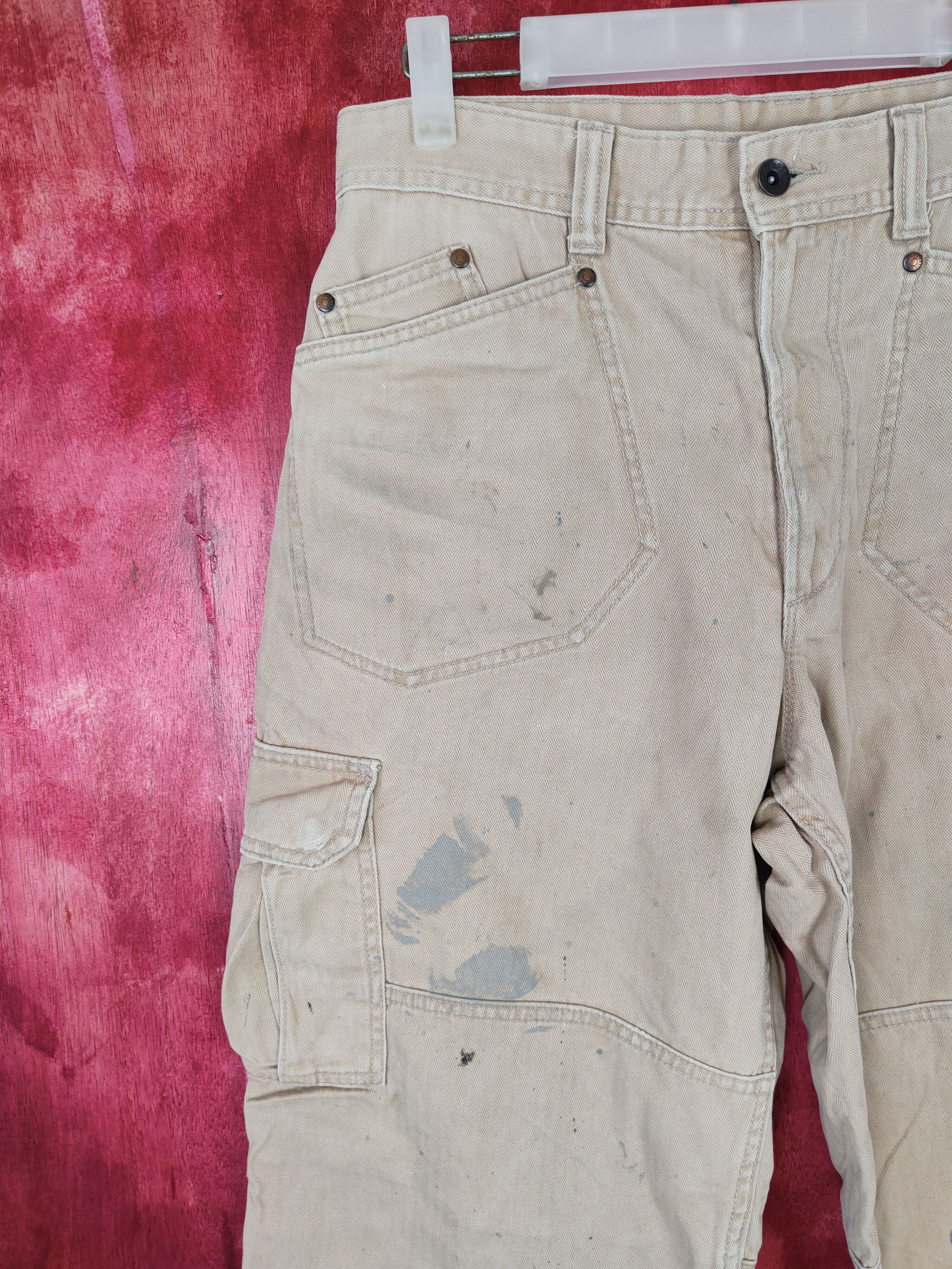 Japanese Brand × Vintage Even River Brown Multi Pocket Tactical Cargo Pants #4910 Size US 30 / EU 46 - 3 Thumbnail