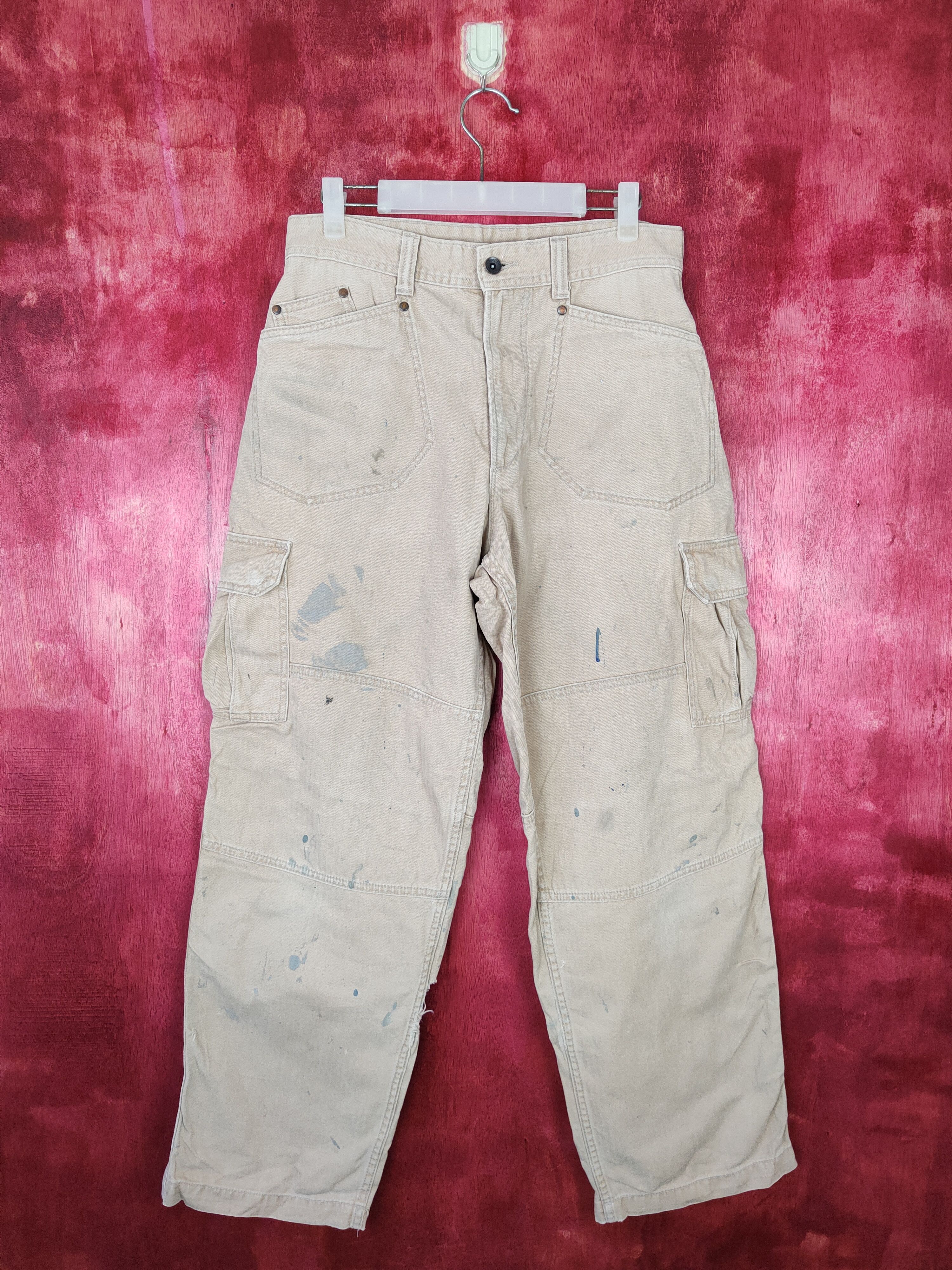 image of City Streets Even River Brown Multi Pocket Tactical Cargo Pants 4910, Men's (Size 29)