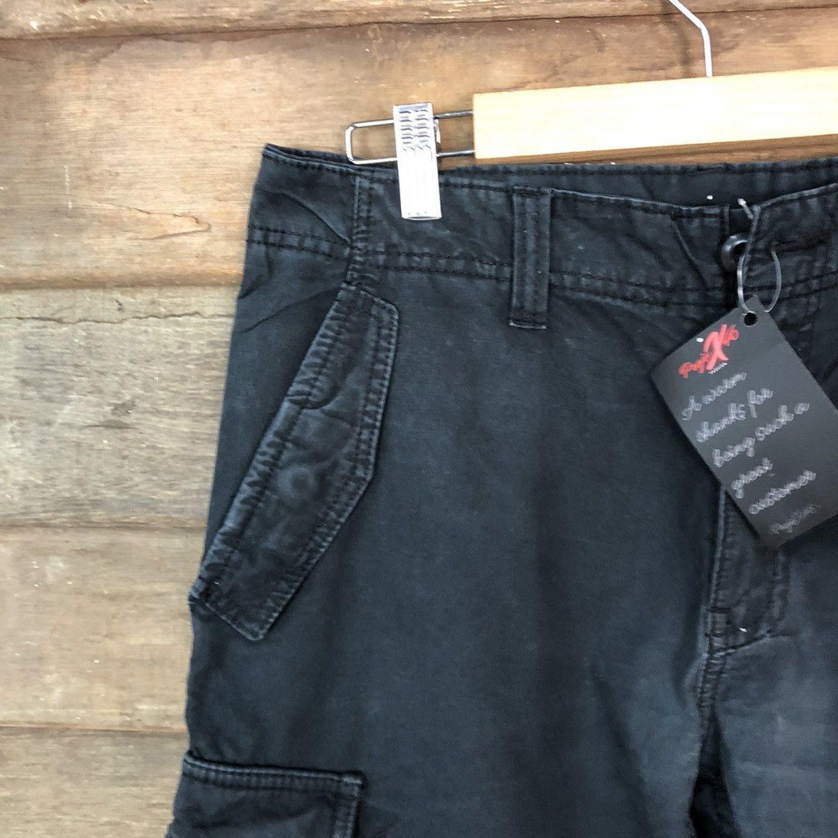 Faded Glory Japanese Brand Dark Blue multipocket Cargo Pants #4641 Size US 32 / EU 48 - 4 Thumbnail