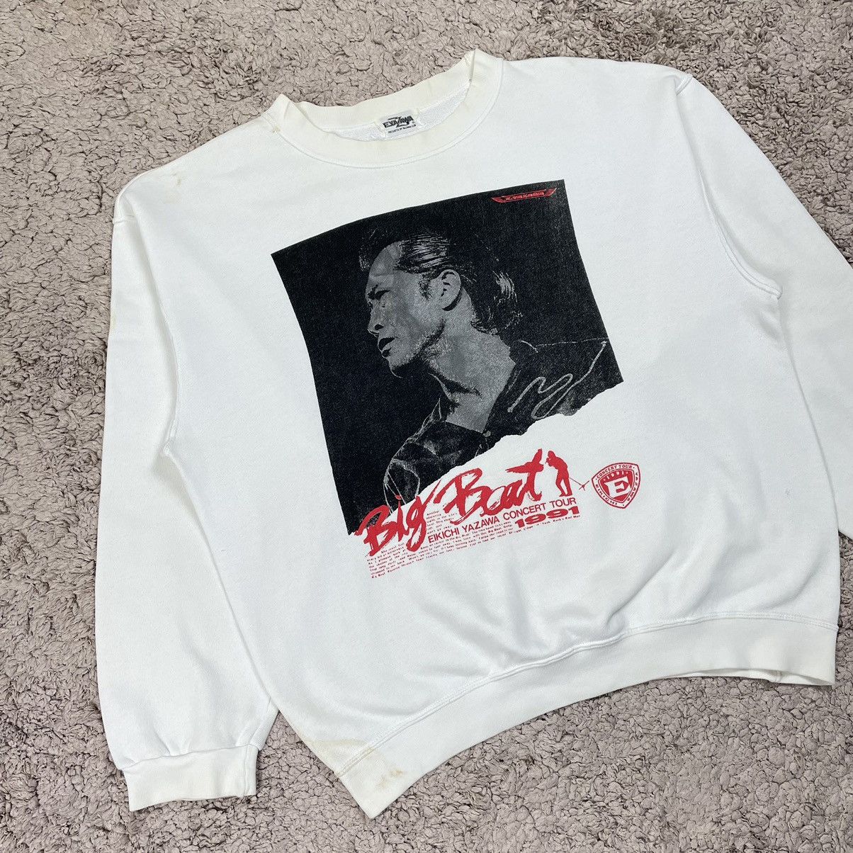 Band Tees Vintage Eikichi Yazawa Concert Tour 1991 Sweatshirt Size US XL / EU 56 / 4 - 3 Thumbnail