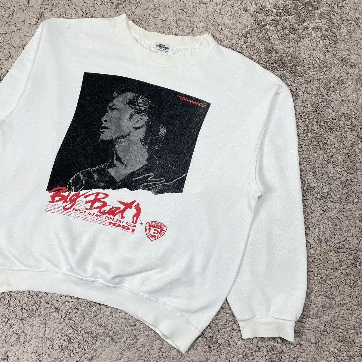 Band Tees Vintage Eikichi Yazawa Concert Tour 1991 Sweatshirt Size US XL / EU 56 / 4 - 4 Thumbnail