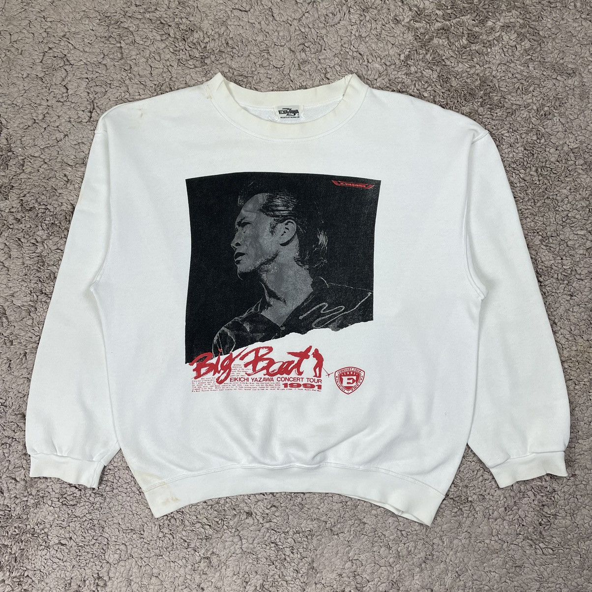 Band Tees Vintage Eikichi Yazawa Concert Tour 1991 Sweatshirt Size US XL / EU 56 / 4 - 1 Thumbnail