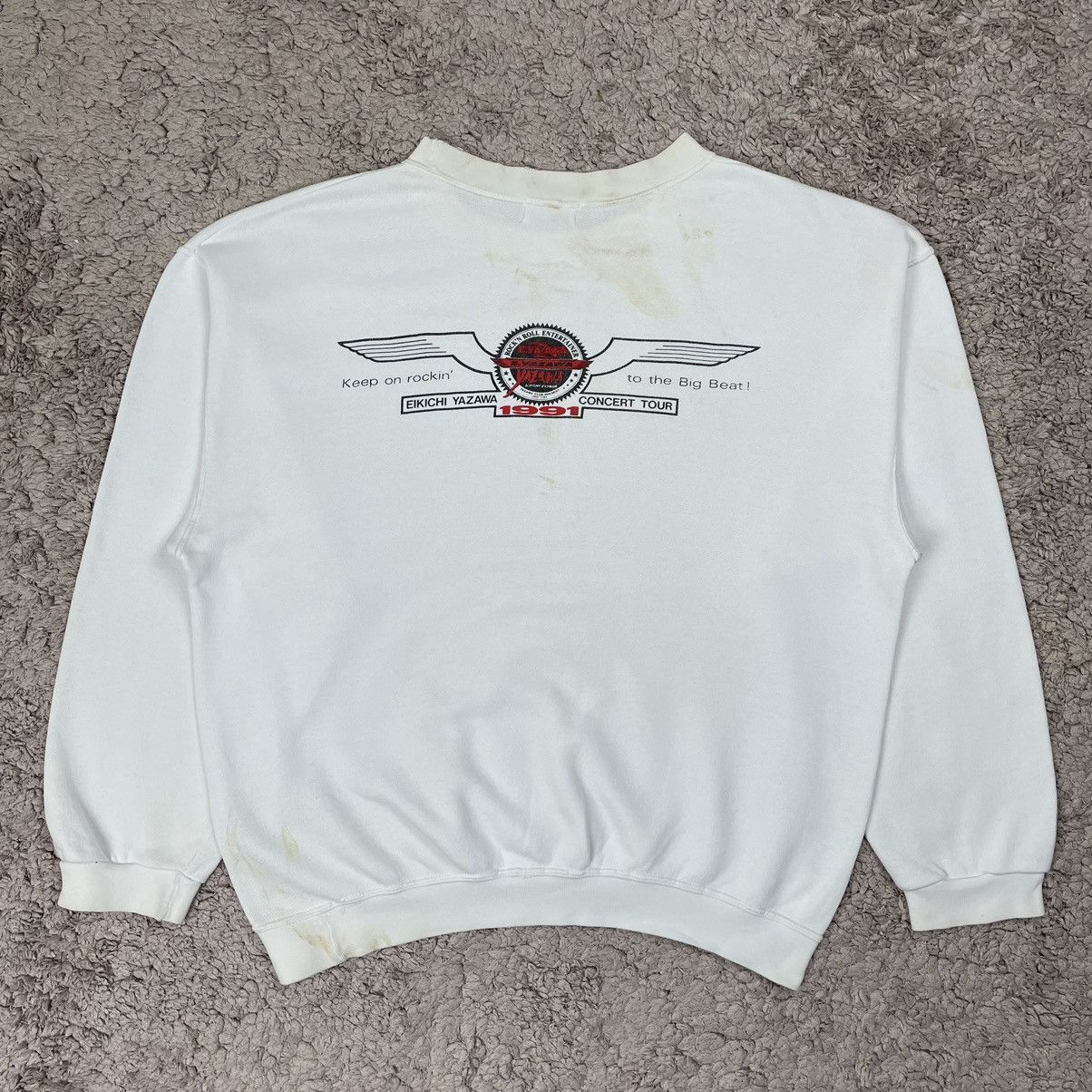 Band Tees Vintage Eikichi Yazawa Concert Tour 1991 Sweatshirt Size US XL / EU 56 / 4 - 2 Thumbnail