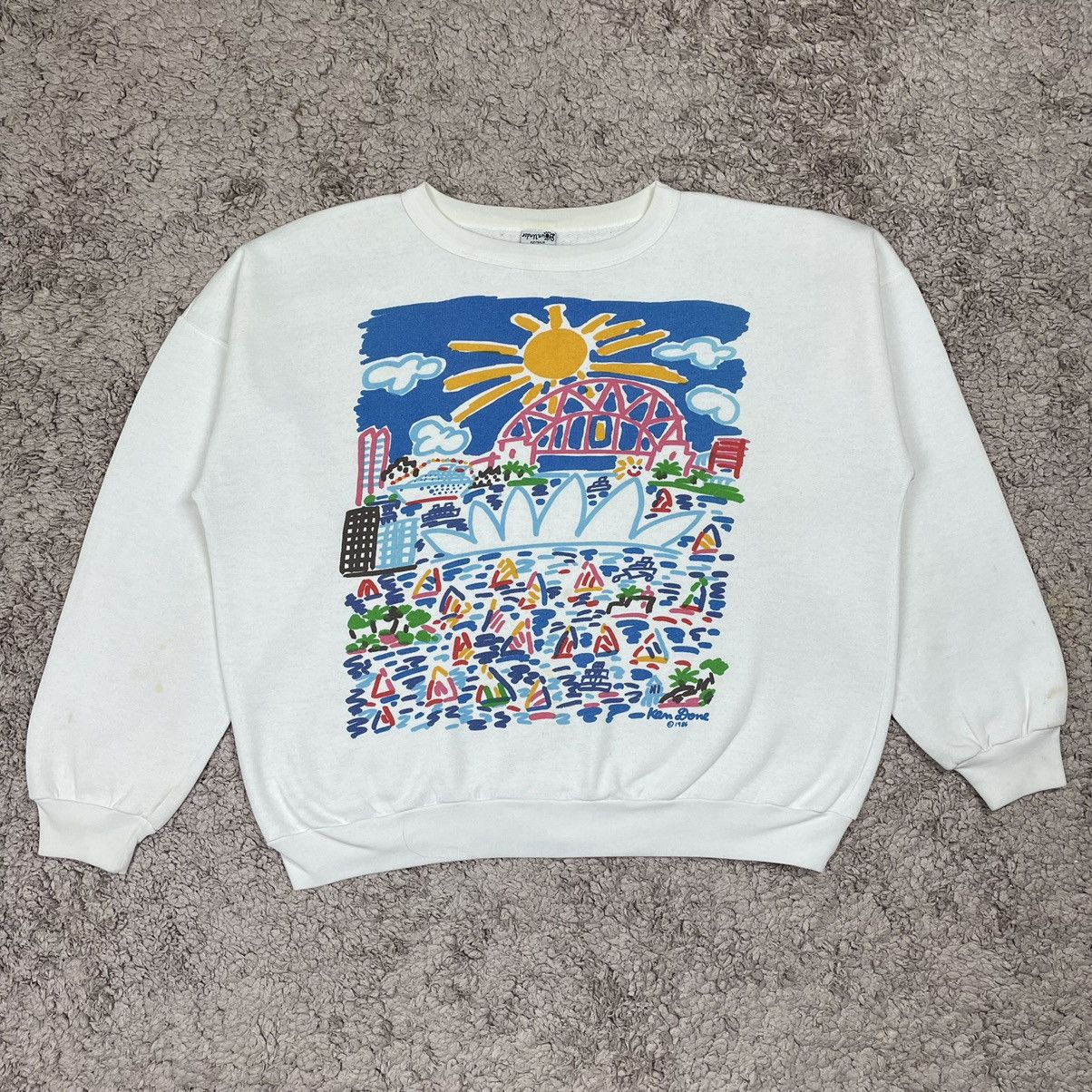 Vintage Vintage 80's Art by Ken Done Size US M / EU 48-50 / 2 - 1 Thumbnail