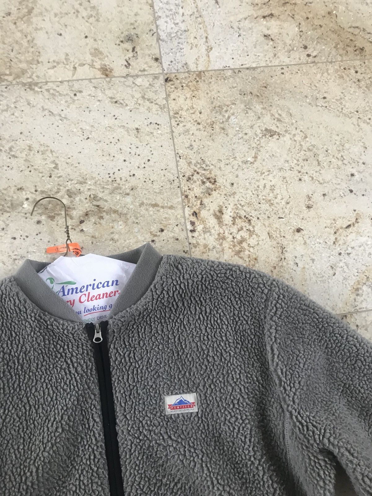 Penfield Grey Fleece Zip Up Jacket Size US L / EU 52-54 / 3 - 6 Thumbnail