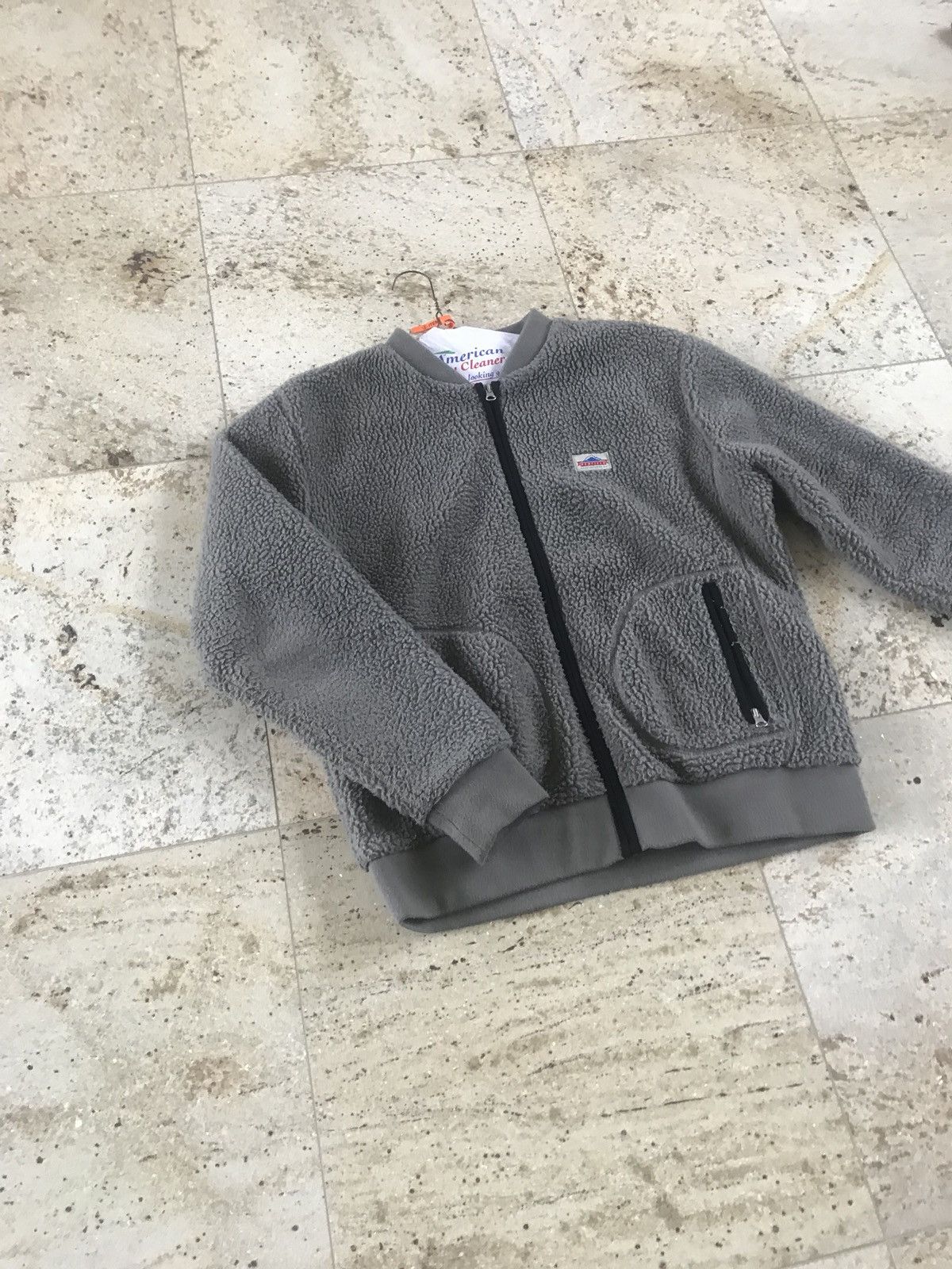 Penfield Grey Fleece Zip Up Jacket Size US L / EU 52-54 / 3 - 3 Thumbnail