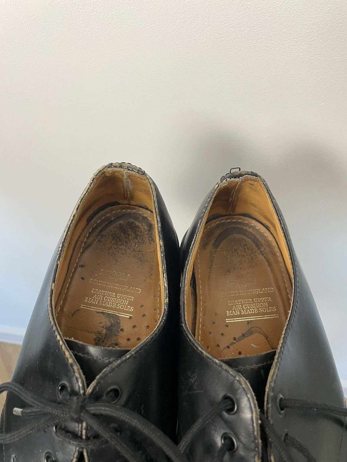 Dr. Martens Dr.Martens 1461 Black Derby Boots Classic Leather Punk Rock Size US 5 / EU 37 - 3 Thumbnail