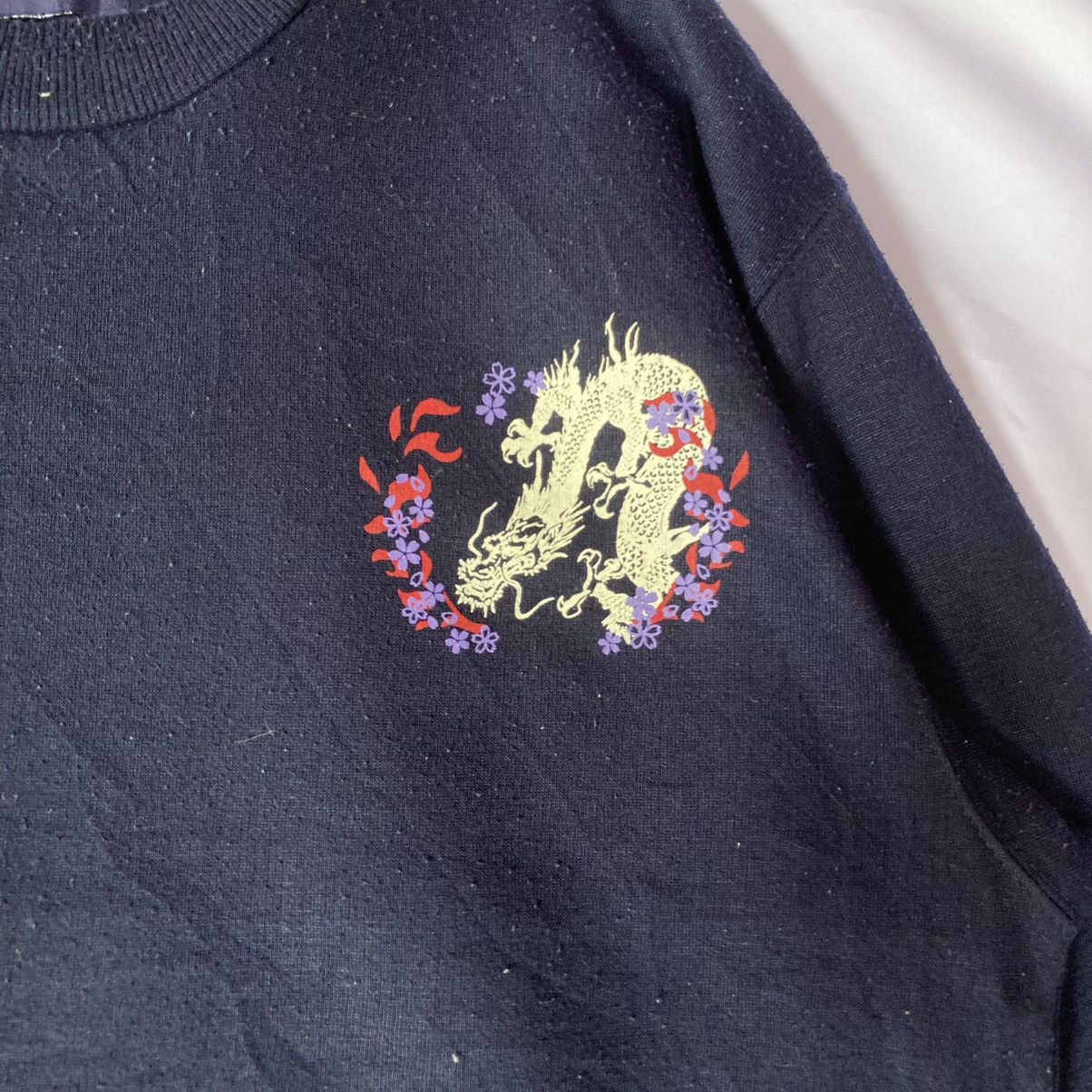 If Six Was Nine × Vintage Vintage Japan Sukajan Design Dragon Sweatshirt Size US L / EU 52-54 / 3 - 4 Thumbnail