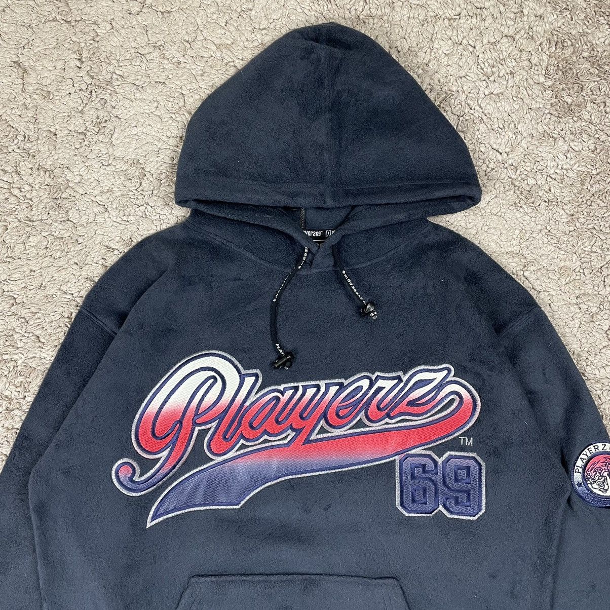 Japanese Brand Vintage Fleece Playerz69 Hoodie Size US L / EU 52-54 / 3 - 6 Thumbnail
