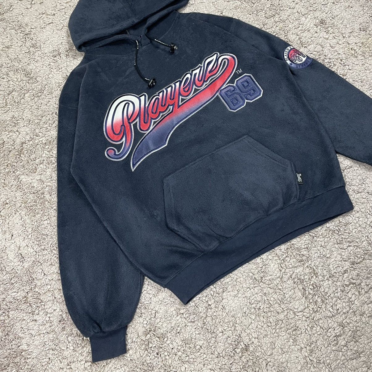 Japanese Brand Vintage Fleece Playerz69 Hoodie Size US L / EU 52-54 / 3 - 3 Thumbnail
