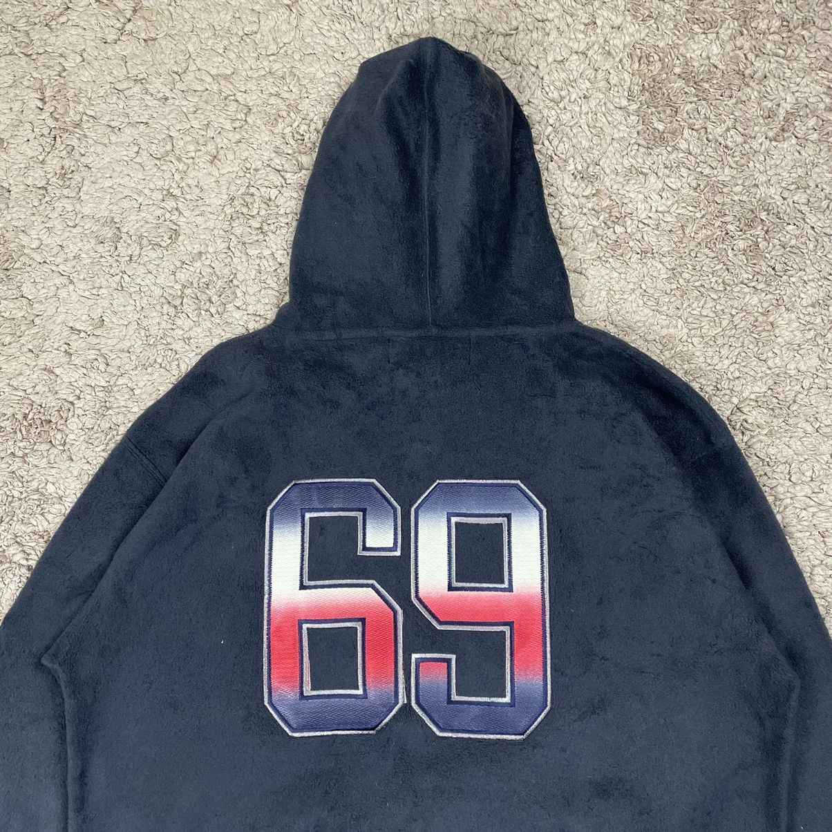 Japanese Brand Vintage Fleece Playerz69 Hoodie Size US L / EU 52-54 / 3 - 11 Thumbnail