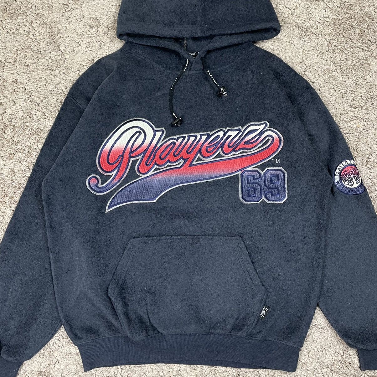Japanese Brand Vintage Fleece Playerz69 Hoodie Size US L / EU 52-54 / 3 - 5 Thumbnail