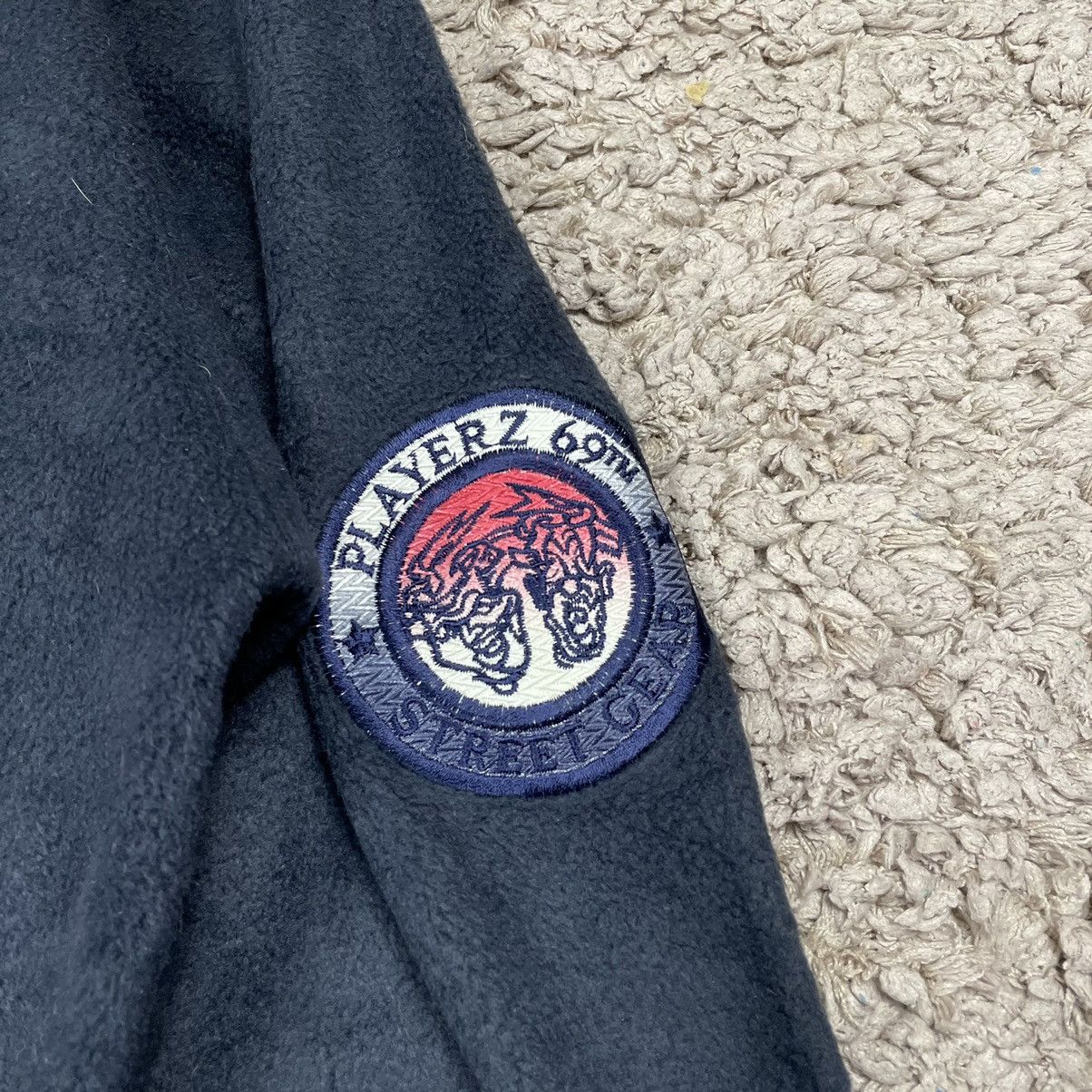 Japanese Brand Vintage Fleece Playerz69 Hoodie Size US L / EU 52-54 / 3 - 7 Thumbnail