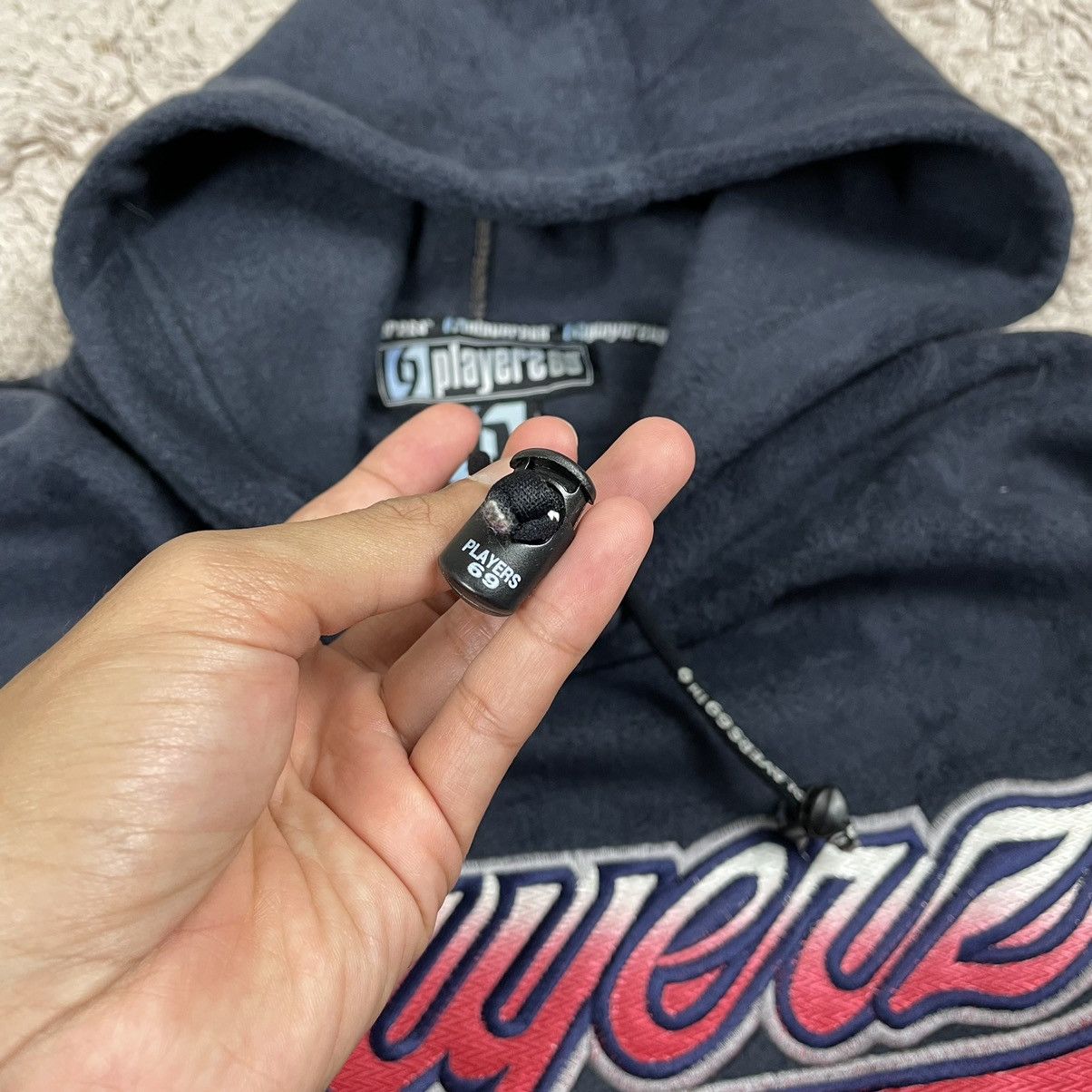 Japanese Brand Vintage Fleece Playerz69 Hoodie Size US L / EU 52-54 / 3 - 13 Thumbnail