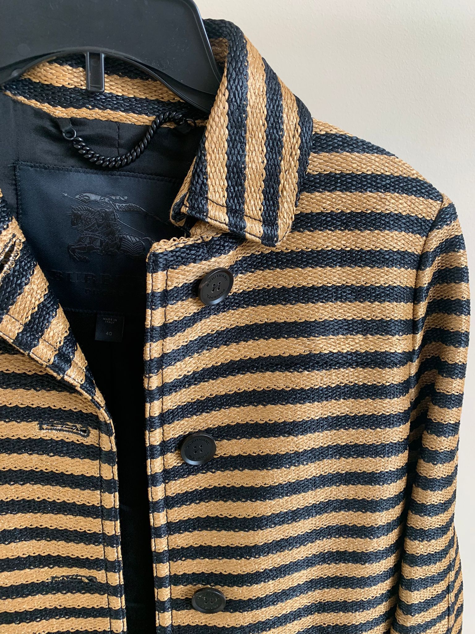 Burberry Prorsum Raffa Jacket in Royal Red / Navy Blue Size US XS / EU 42 / 0 - 5 Thumbnail