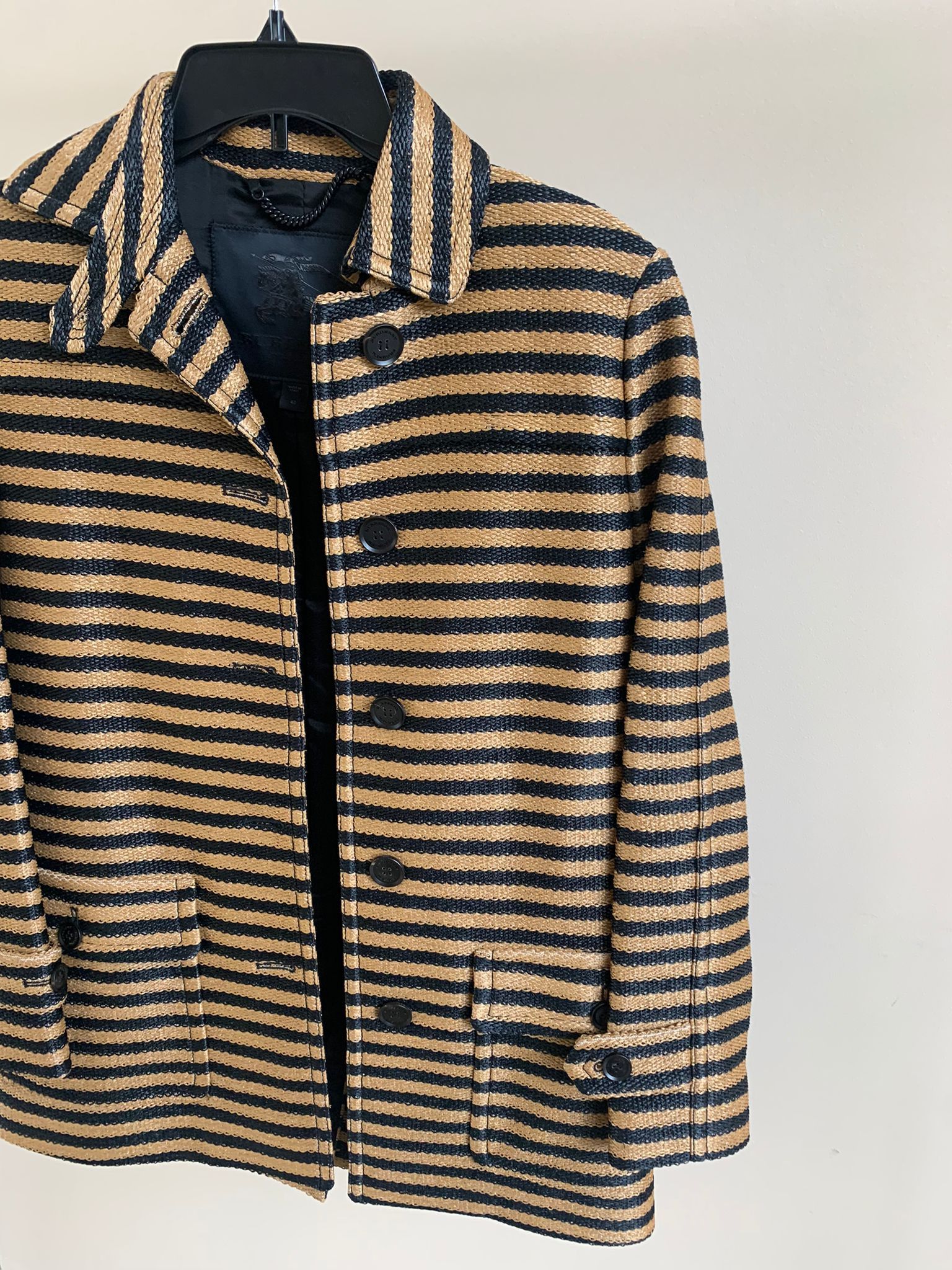 Burberry Prorsum Raffa Jacket in Royal Red / Navy Blue Size US XS / EU 42 / 0 - 6 Thumbnail