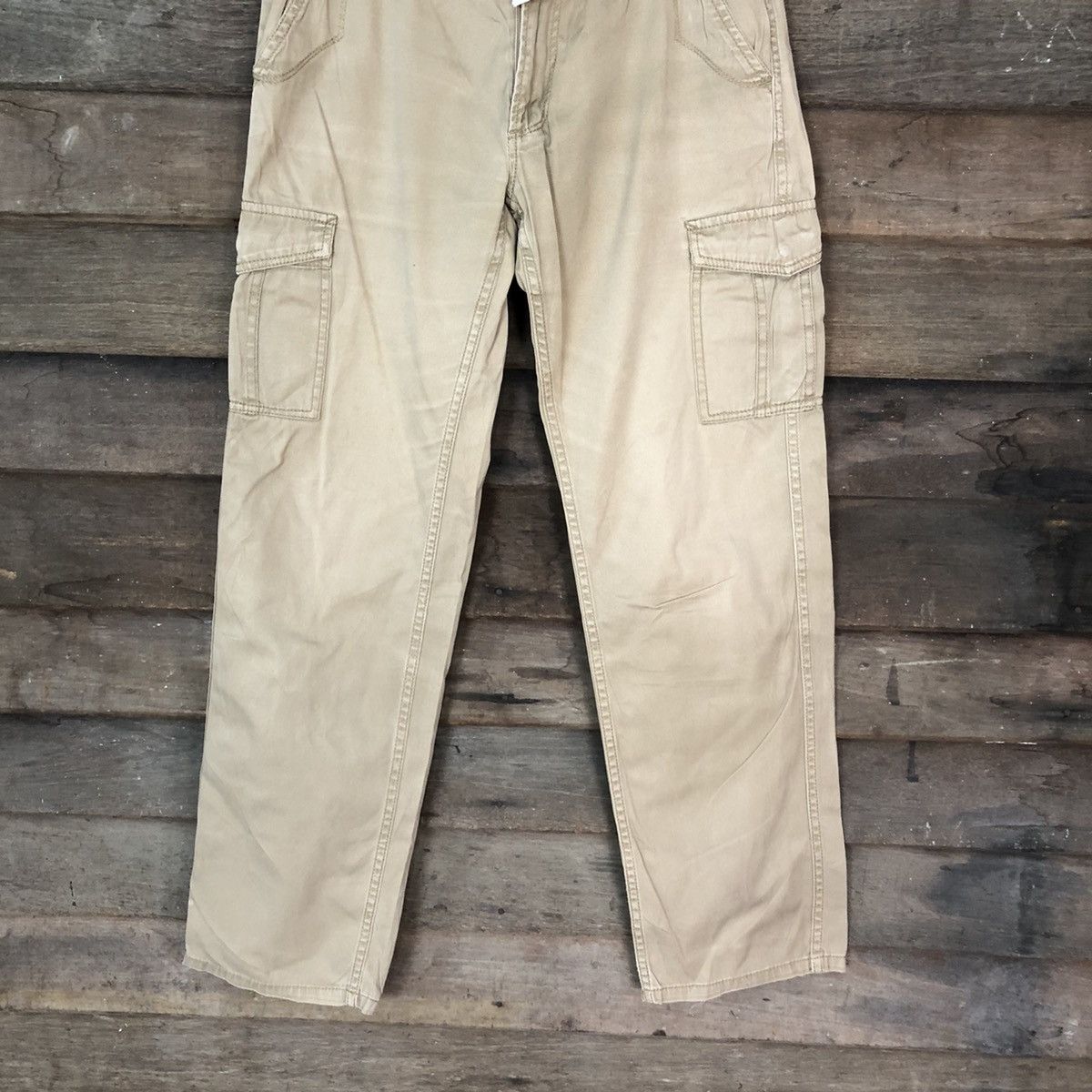 Global Work Shuca Global Work streetwear Brown Cargo Pants #4476 Size US 28 / EU 44 - 3 Thumbnail