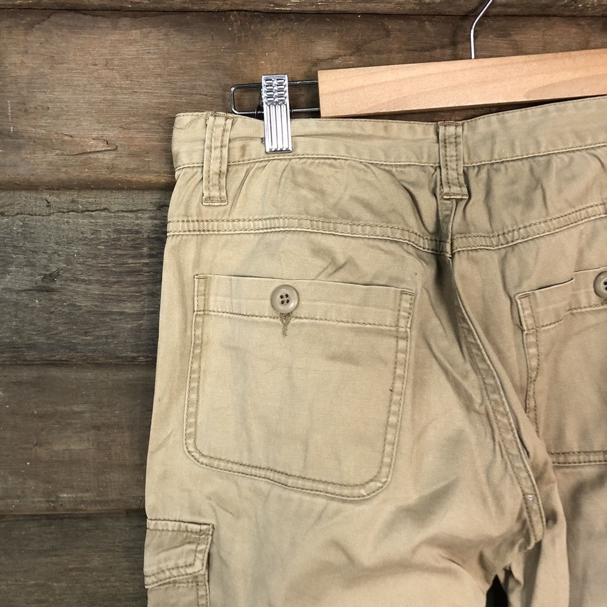 Global Work Shuca Global Work streetwear Brown Cargo Pants #4476 Size US 28 / EU 44 - 14 Thumbnail