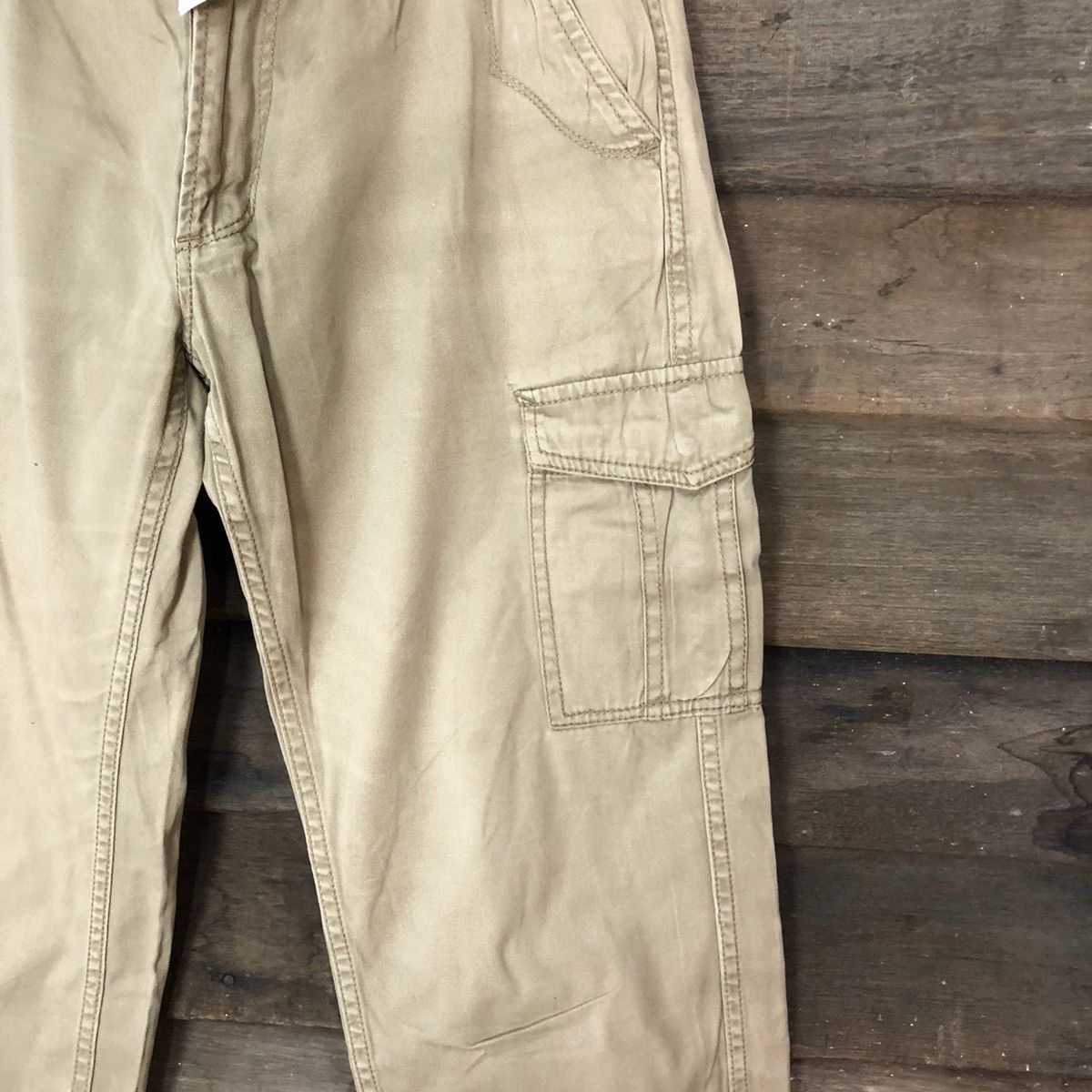 Global Work Shuca Global Work streetwear Brown Cargo Pants #4476 Size US 28 / EU 44 - 7 Thumbnail
