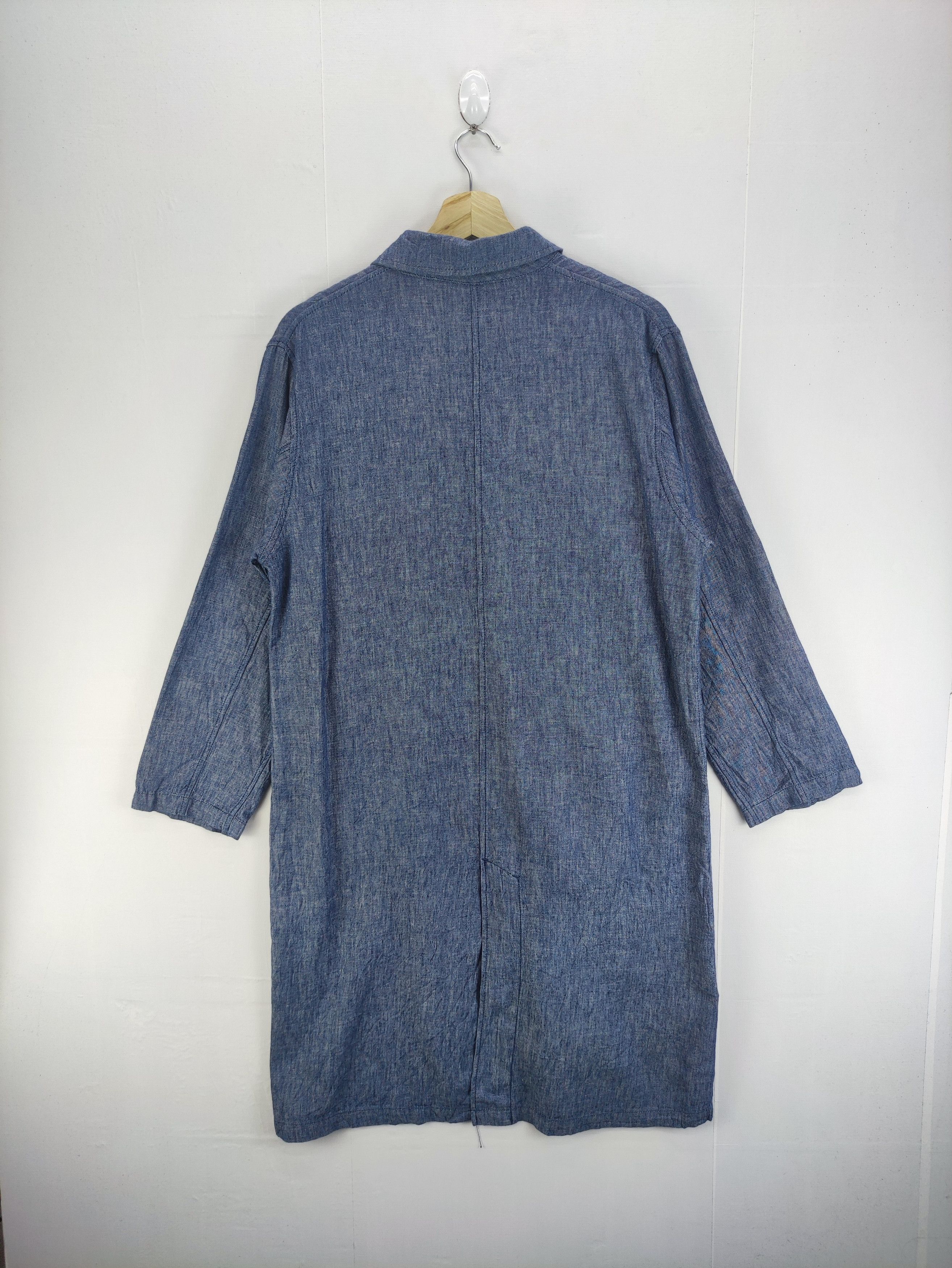 Uniqlo Uniqlo Long Coat Jacket Button Up Size M / US 6-8 / IT 42-44 - 7 Thumbnail